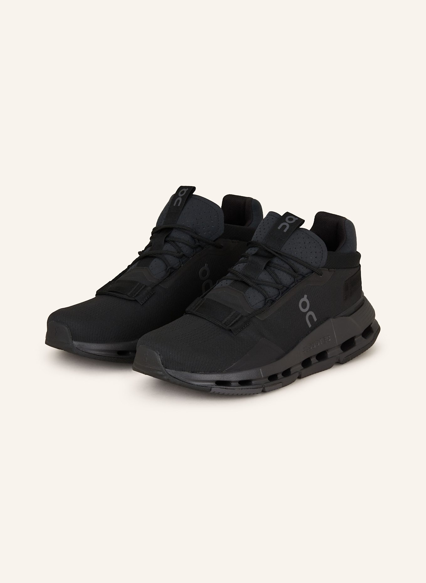 On Sneakers CLOUDNOVA 2, Color: BLACK (Image 1)