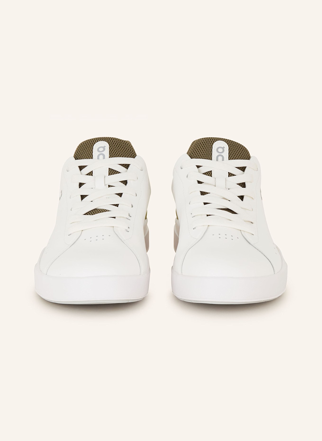 On Sneakers THE ROGER ADVANTAGE, Color: WHITE/ OLIVE (Image 3)