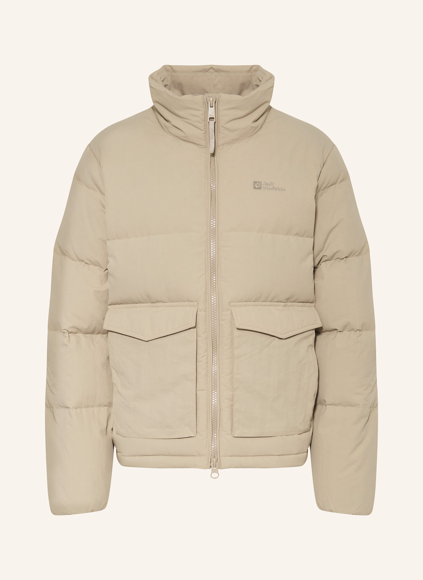 Jack Wolfskin Prošívaná bunda NORDLICHT, Barva: SVĚTLE HNĚDÁ (Obrázek 1)