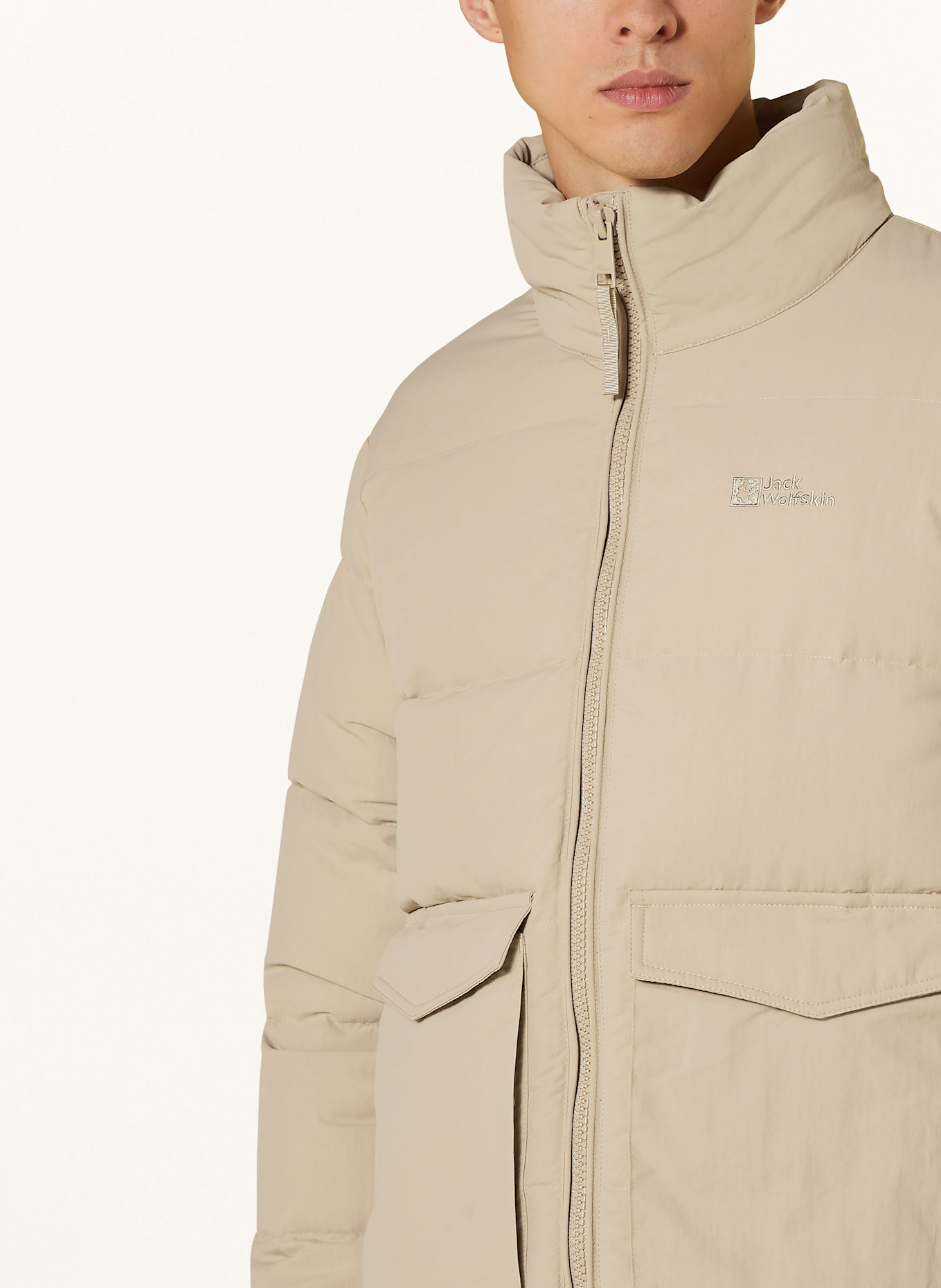 Jack Wolfskin Prošívaná bunda NORDLICHT, Barva: SVĚTLE HNĚDÁ (Obrázek 4)