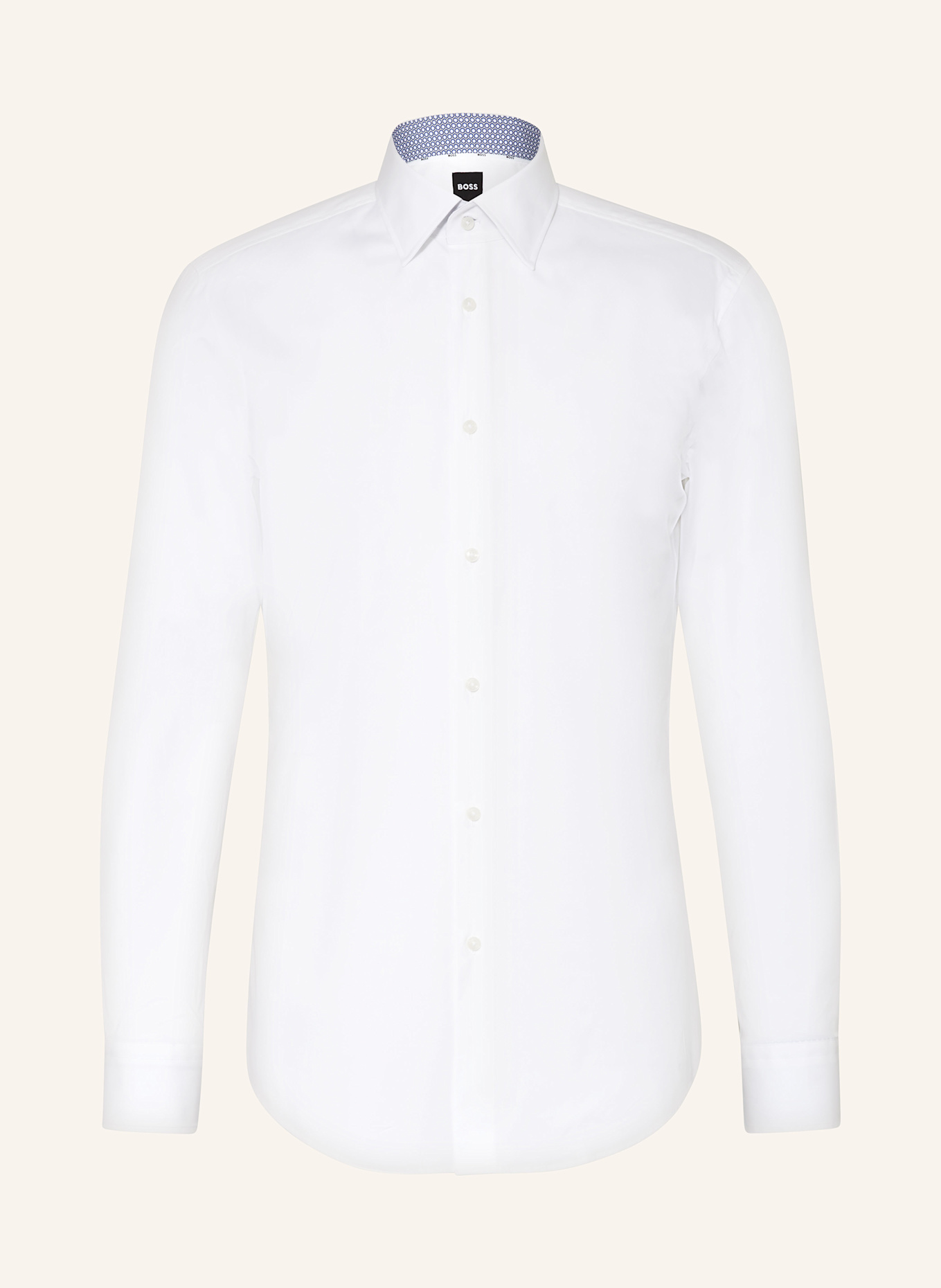 BOSS Shirt HANK slim fit, Color: WHITE (Image 1)