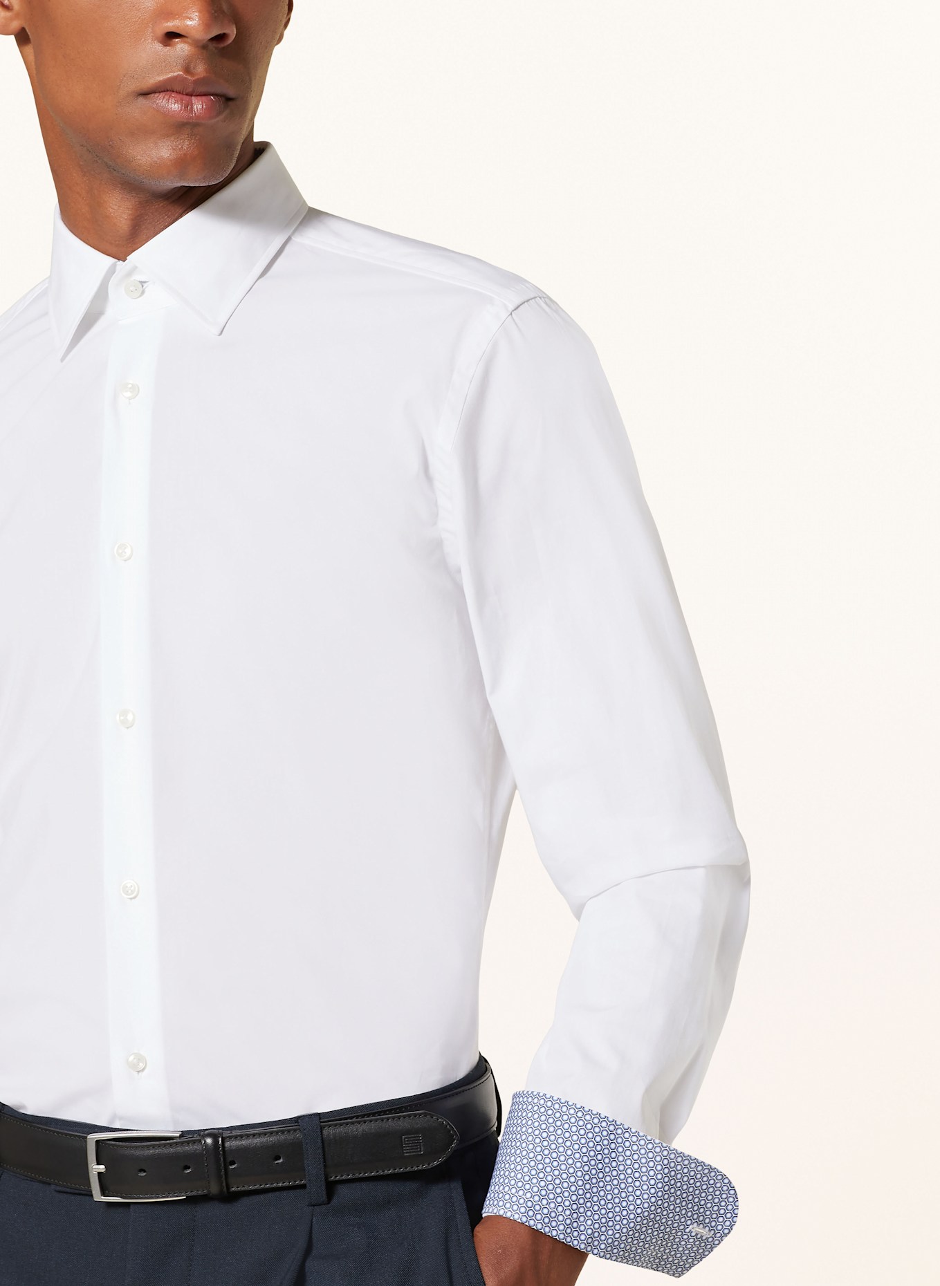 BOSS Shirt HANK slim fit, Color: WHITE (Image 4)