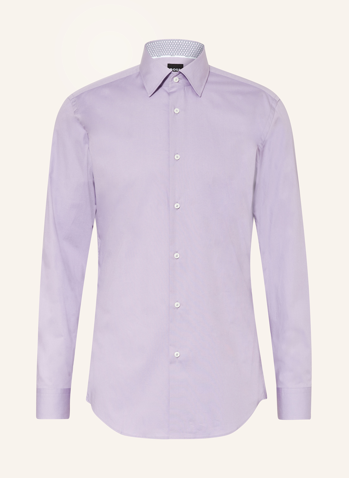 BOSS Shirt HANK slim fit, Color: LIGHT PURPLE (Image 1)