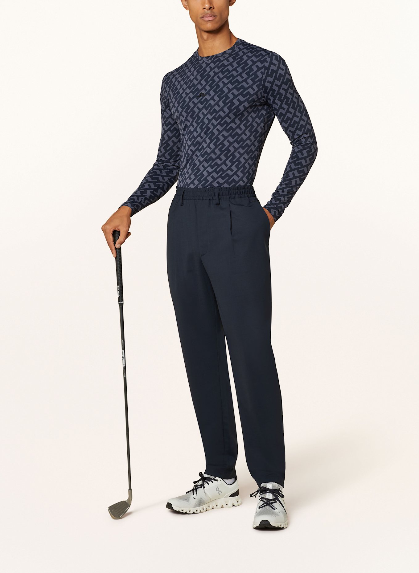 J.LINDEBERG Golfové kalhoty: TMAVĚ MODRÁ