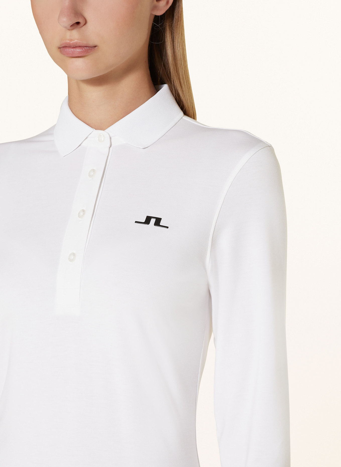 J lindeberg white polo outlet