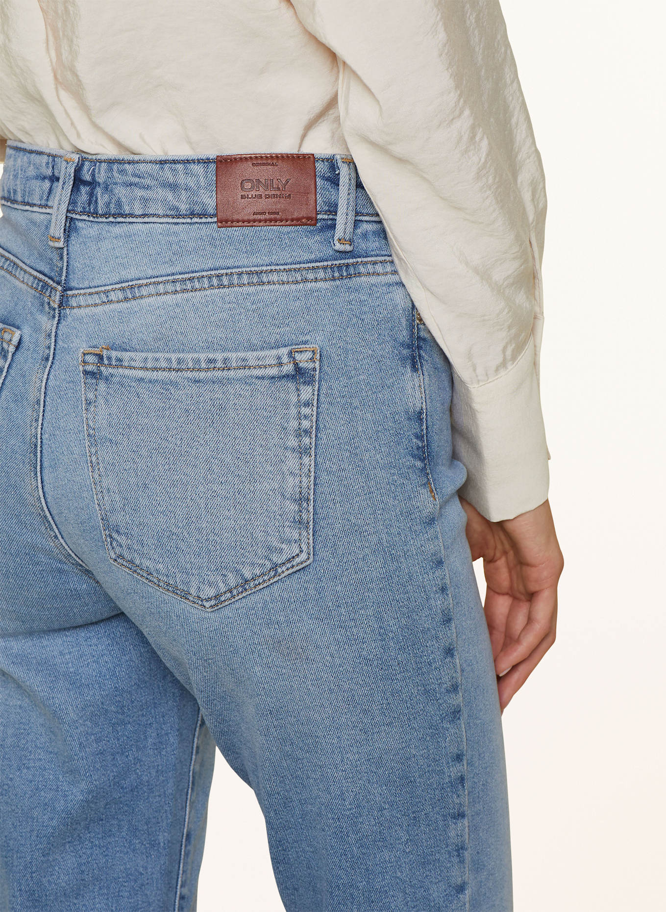 ONLY 7/8-Jeans: MEDIUM BLUE DENIM