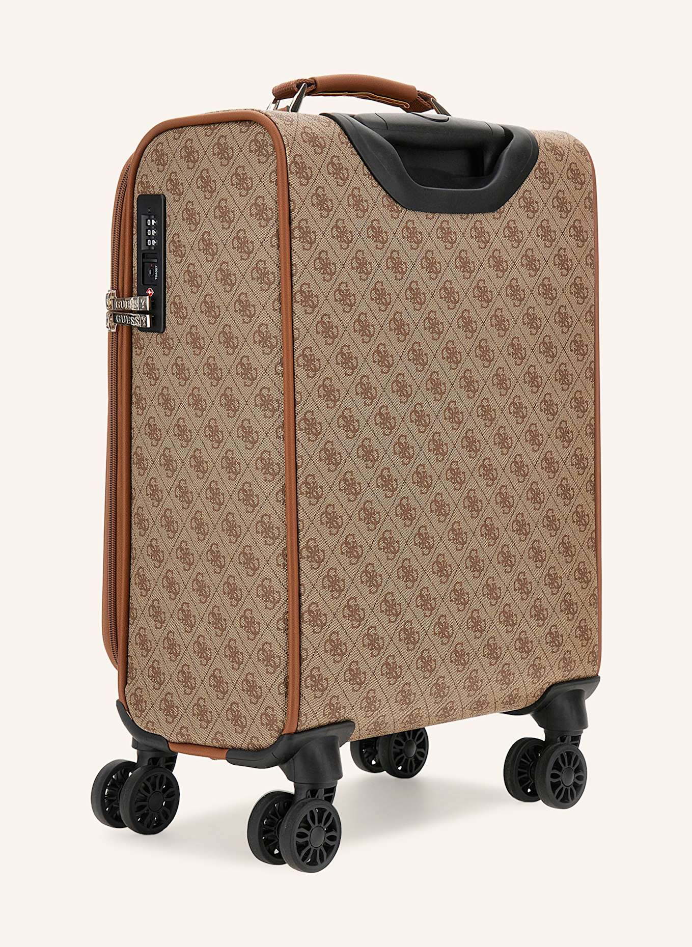 GUESS Trolley KERIMA, Farbe: BEIGE/ HELLBRAUN (Bild 3)