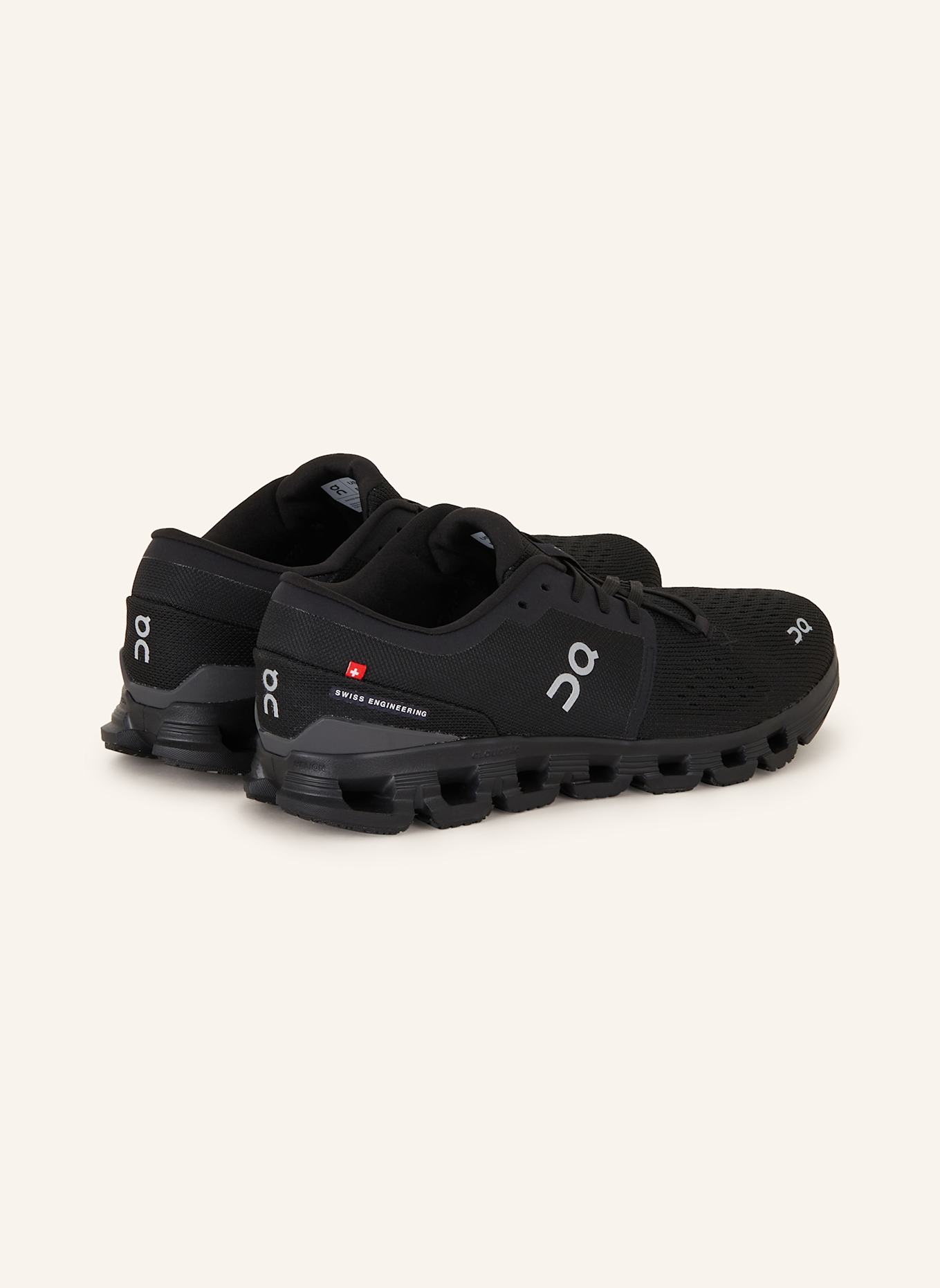 On Fitnessschuhe CLOUD X 4, Farbe: SCHWARZ (Bild 2)