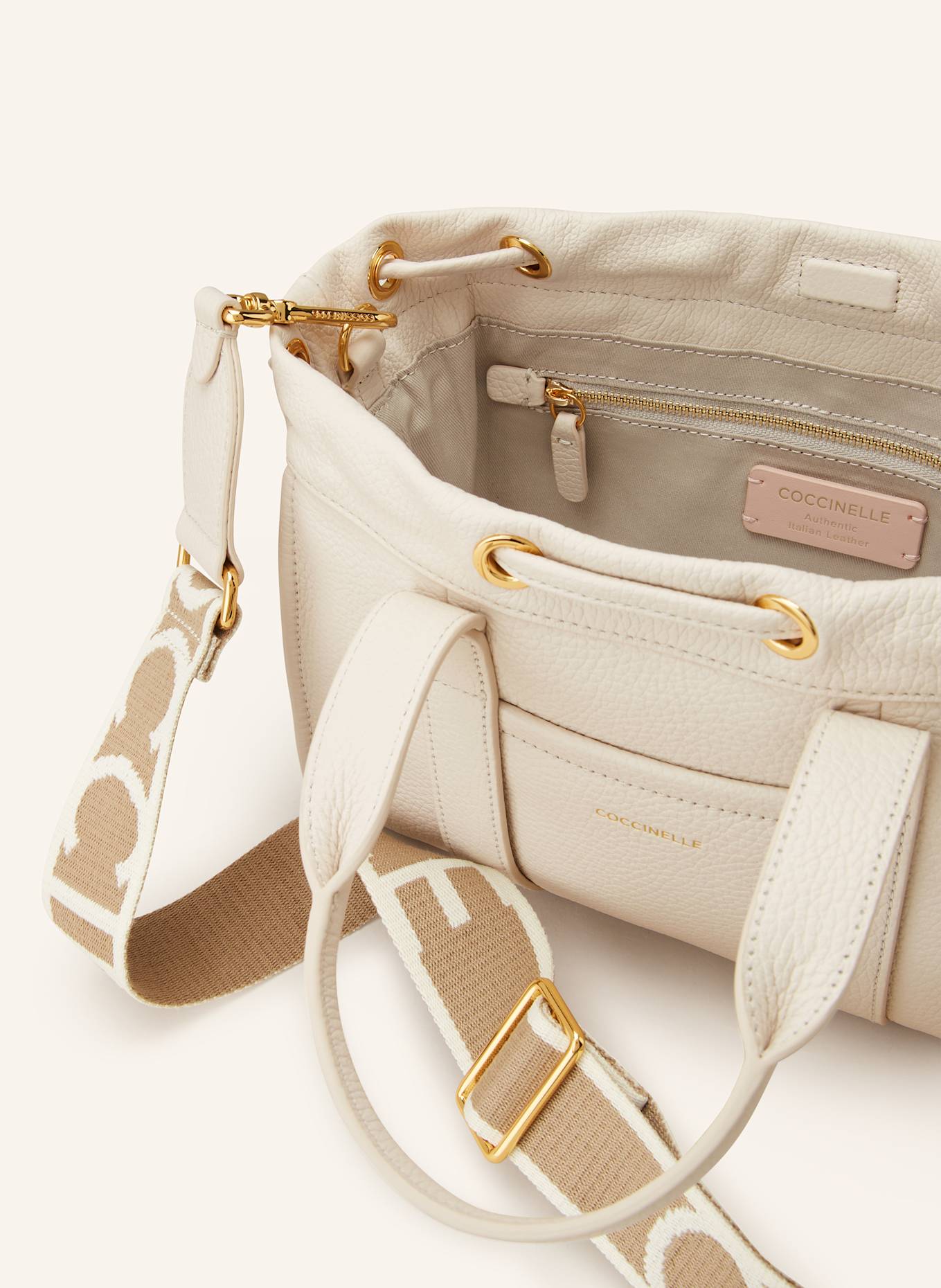 Coccinelle tasche creme Clearance