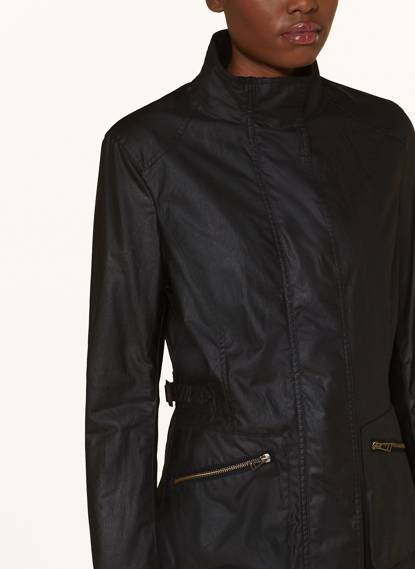 BELSTAFF Field jacket MADELINE, Color: BLACK (Image 4)