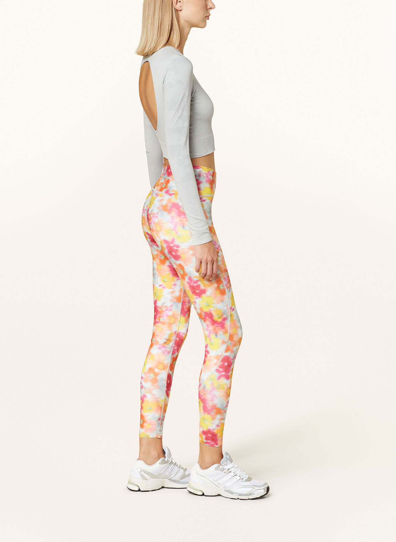 adidas by Stella McCartney Tights TRUEPURPOSE, Color: FUCHSIA/ ORANGE/ YELLOW (Image 4)