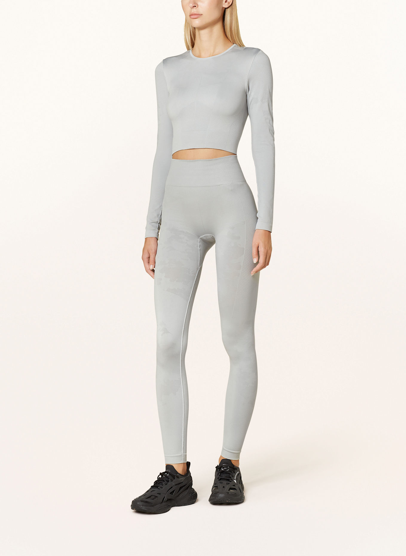 adidas by Stella McCartney Legginsy TRUESTRENGTH, Kolor: JASNOCZARY (Obrazek 2)