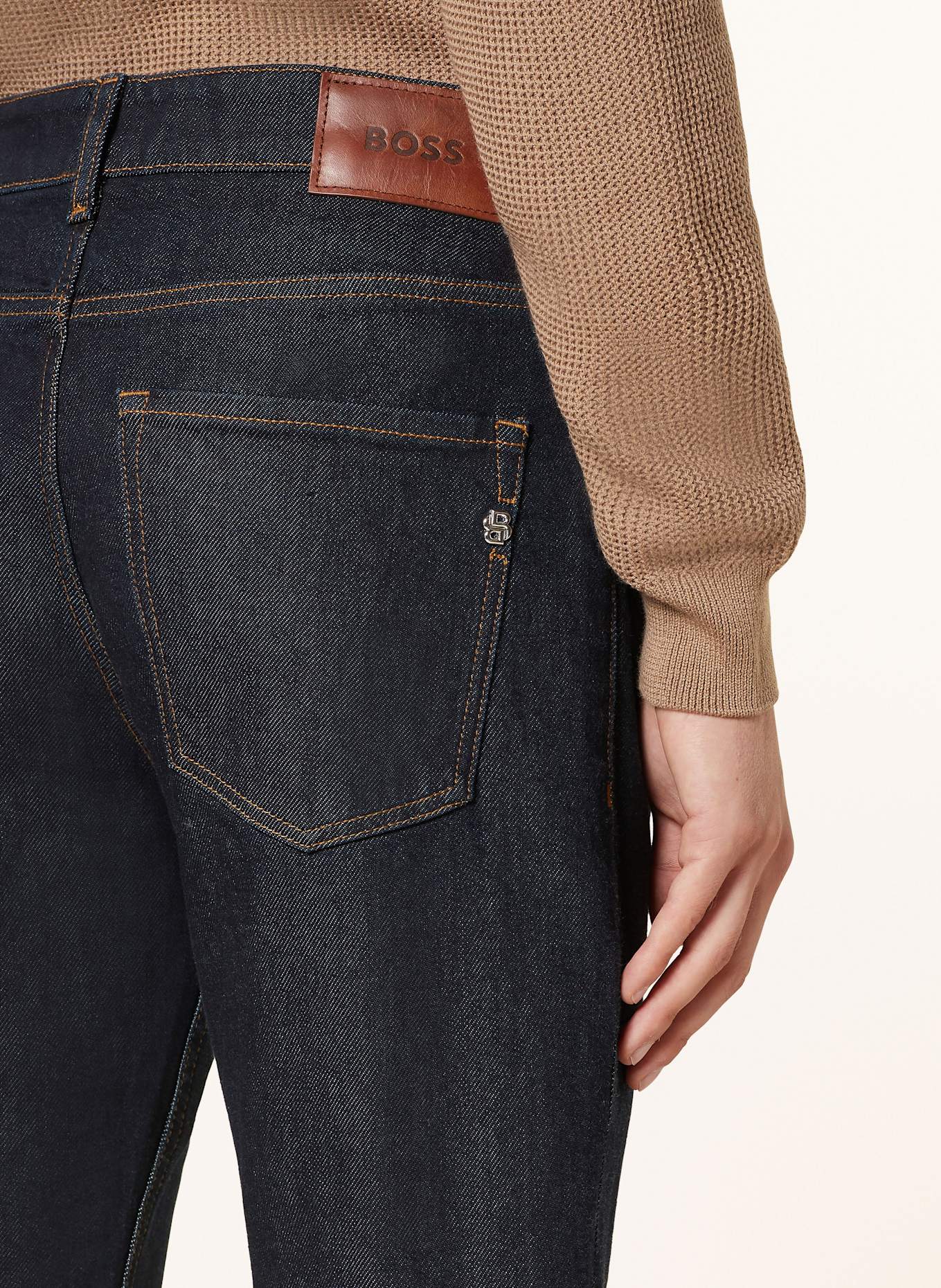BOSS Jeans DELAWARE Slim Fit, Farbe: 410 NAVY (Bild 6)
