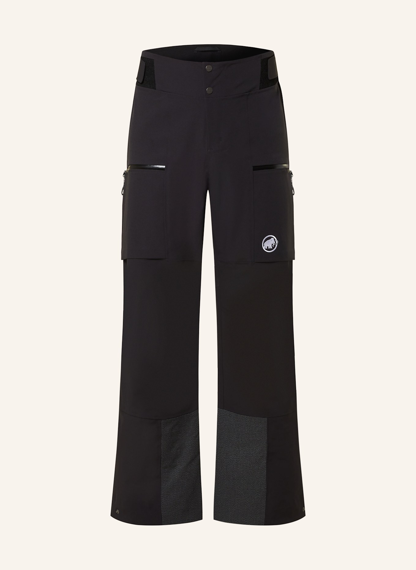 MAMMUT Hardshell ski pants STONEY HS in black