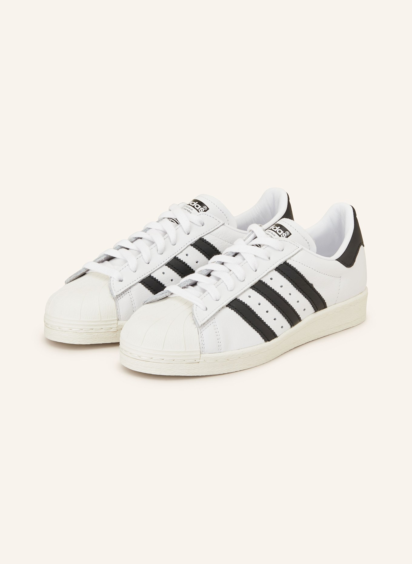 adidas Originals Sneaker SUPERSTAR 82, Farbe: WEISS/ SCHWARZ (Bild 1)