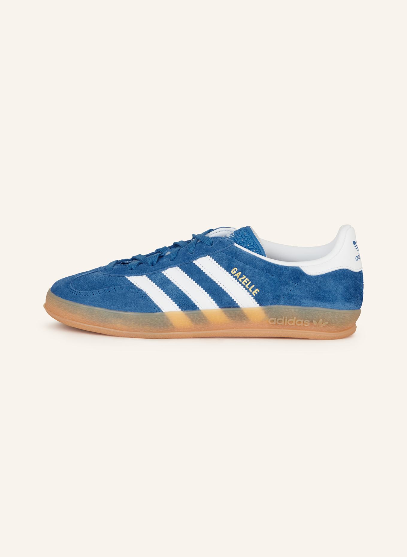 adidas Originals Sneaker GAZELLE INDOOR, Farbe: BLAU/ WEISS (Bild 4)