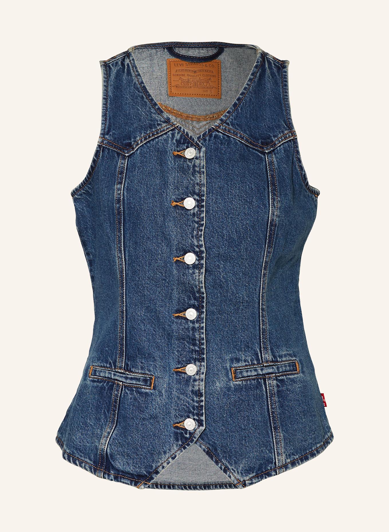 Levi s Denim vest in dark blue