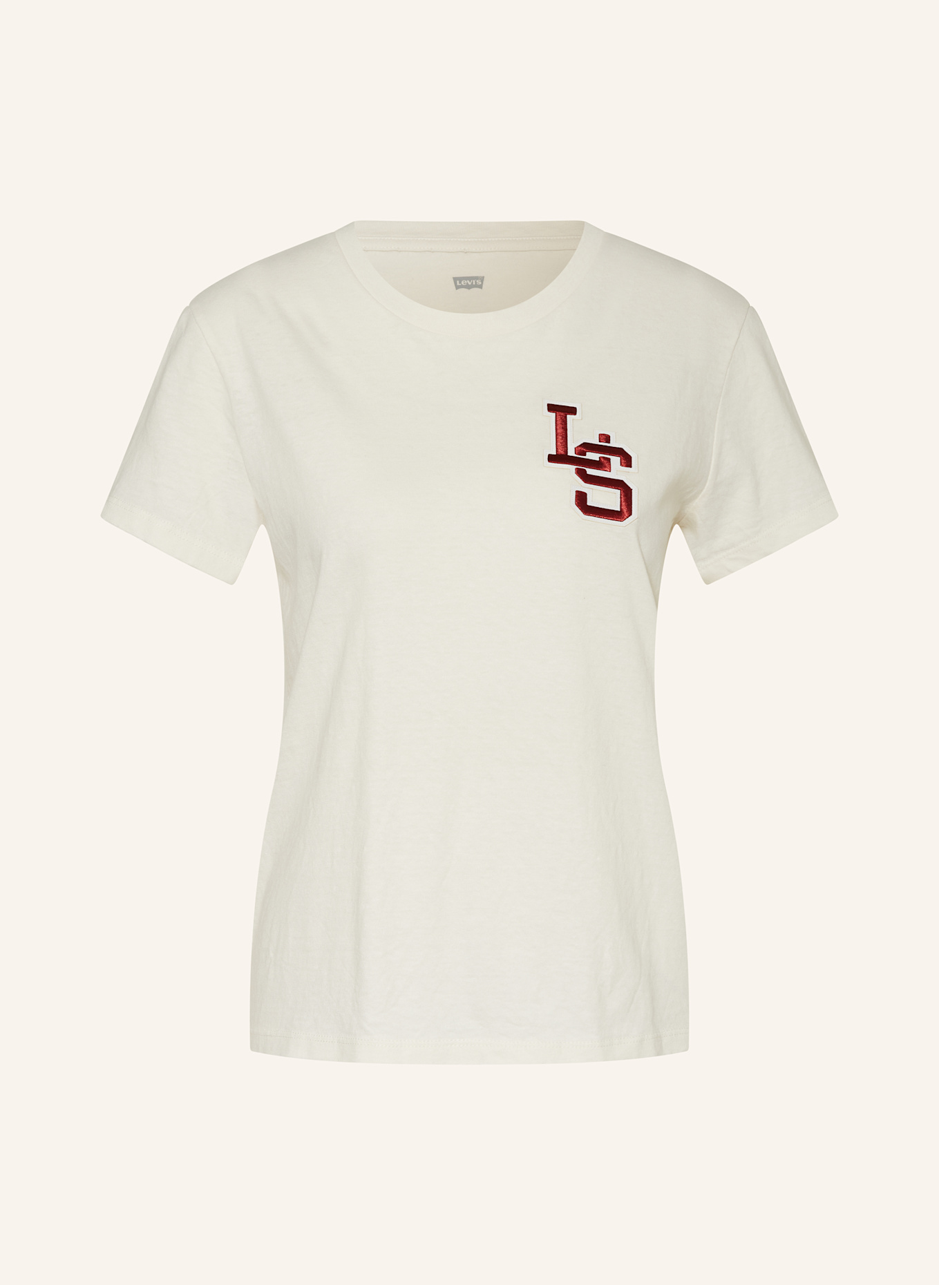 Levi's® T-shirt THE PERFECT TEE, Color: CREAM (Image 1)