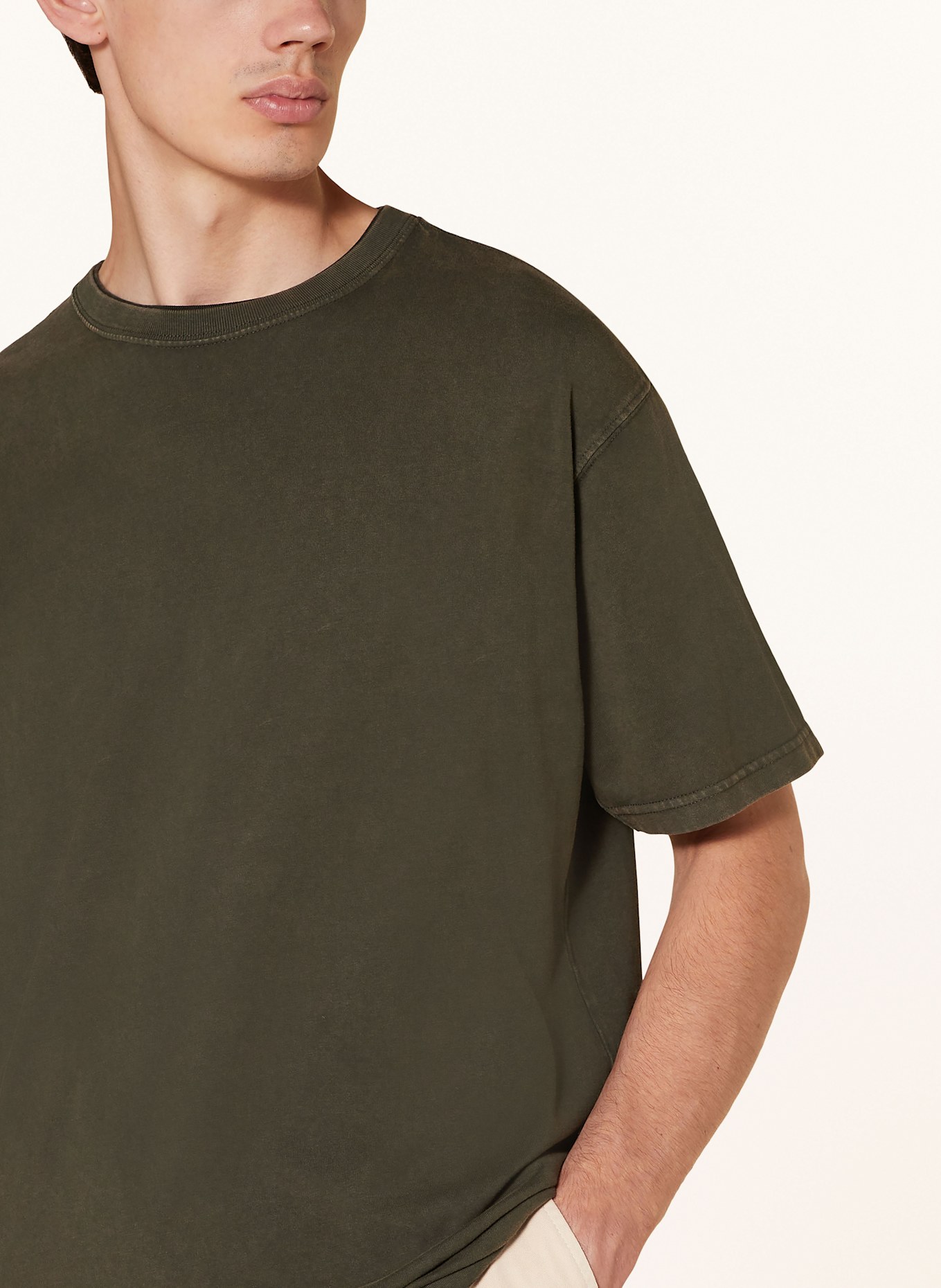 SCOTCH & SODA T-shirt, Color: DARK GREEN (Image 4)