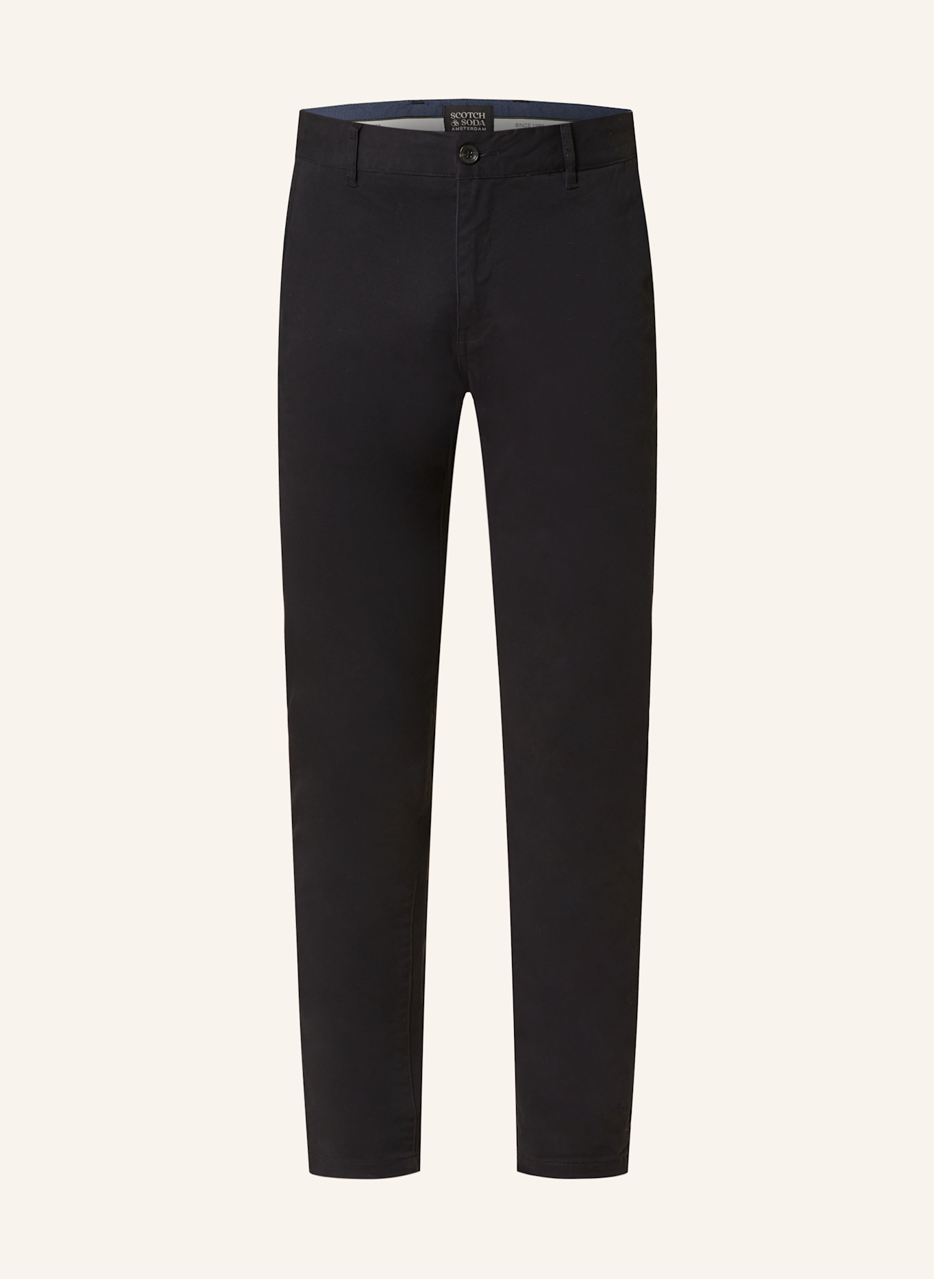 SCOTCH & SODA Chinos CORE super slim fit, Color: BLACK (Image 1)