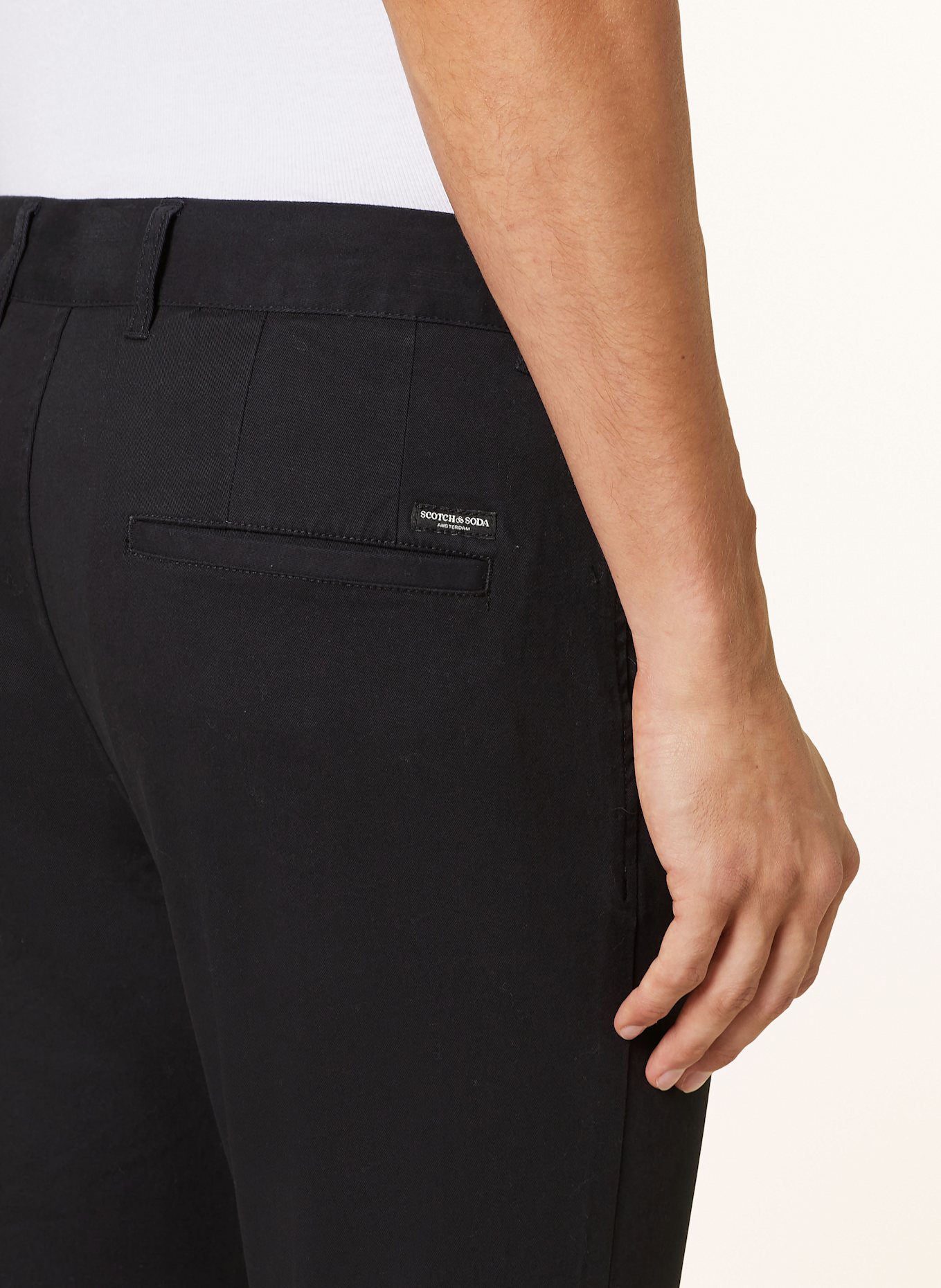 SCOTCH & SODA Chinos CORE super slim fit, Color: BLACK (Image 6)