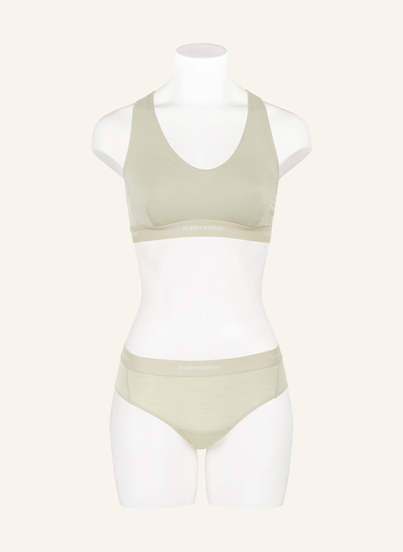 icebreaker Funktionswäsche-Panty 125 COOL-LITE SPRITE mit Merinowolle: HELLGRÜN