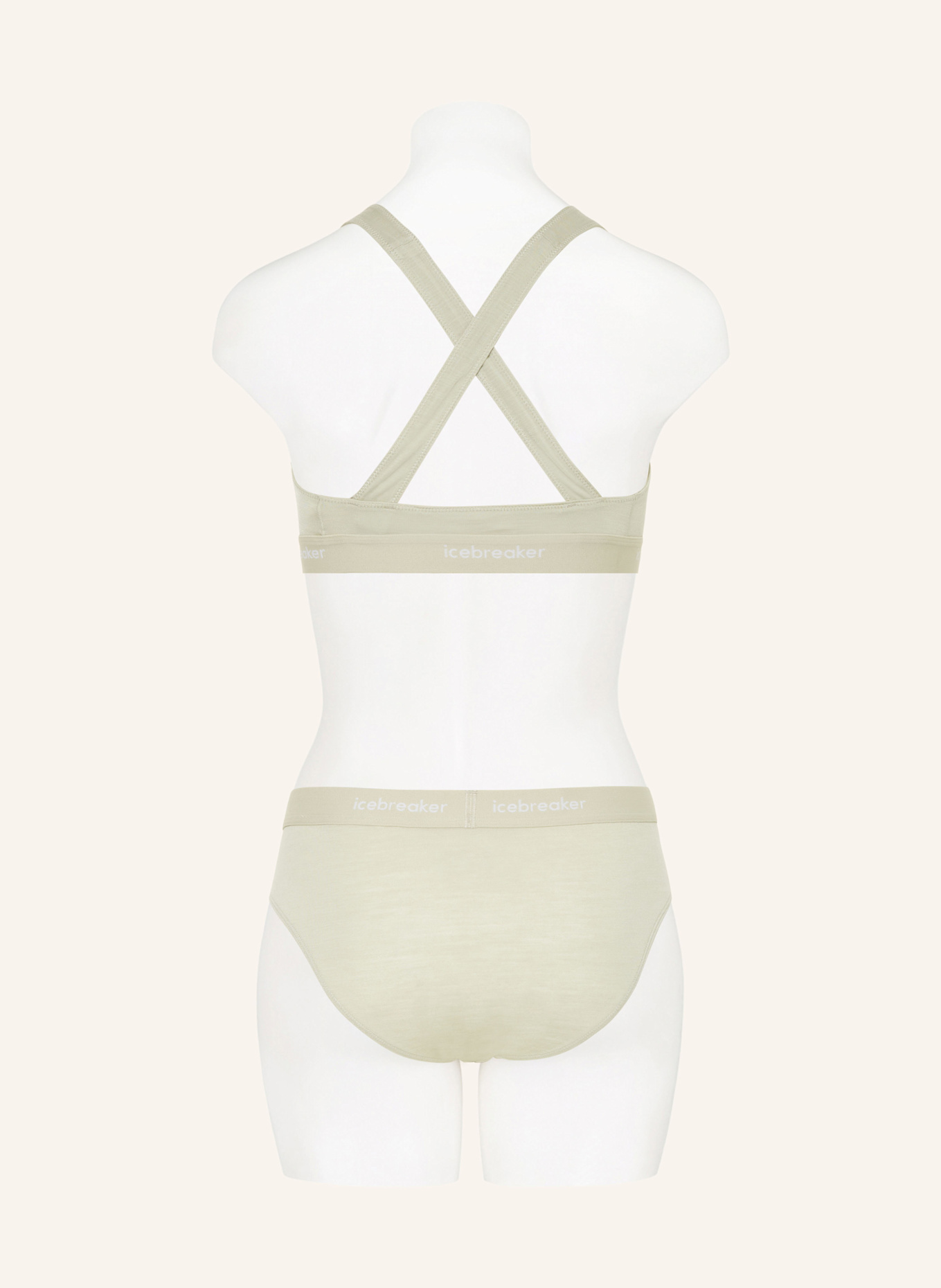 icebreaker Funktionswäsche-Panty 125 COOL-LITE SPRITE mit Merinowolle: HELLGRÜN