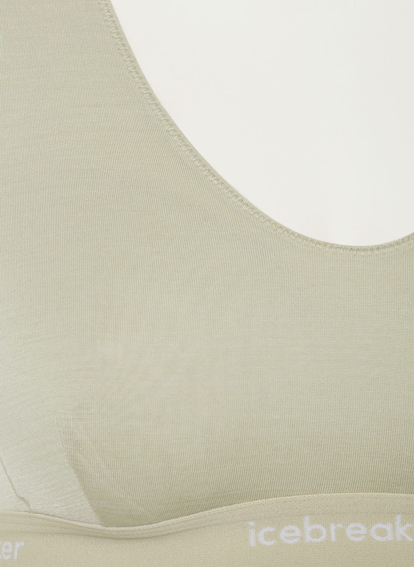 icebreaker Sport-BHs 125 COOL-LITE SPRITE RACERBAC mit Merinowolle: HELLGRÜN