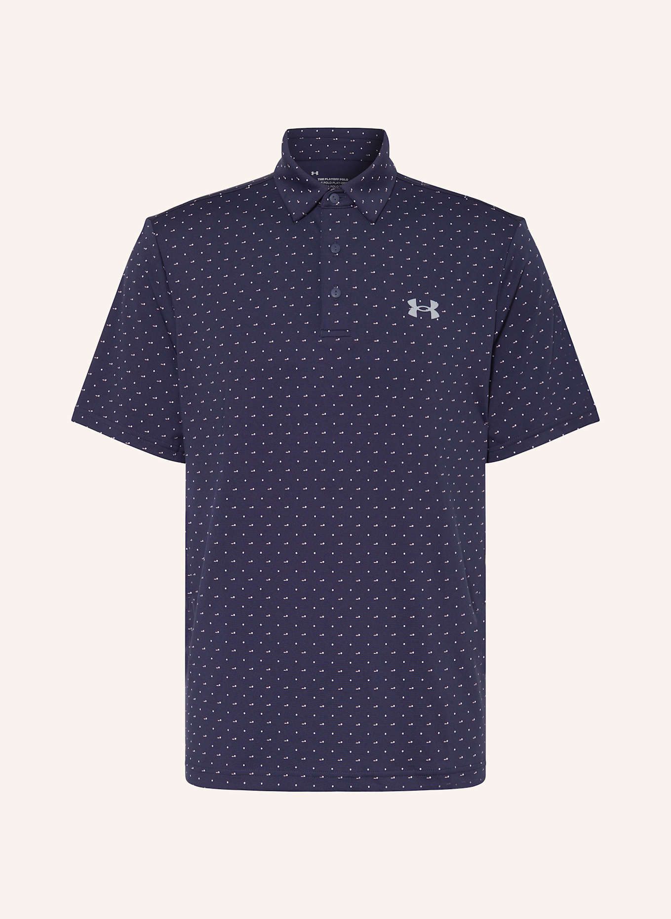 Under armour blue polo on sale