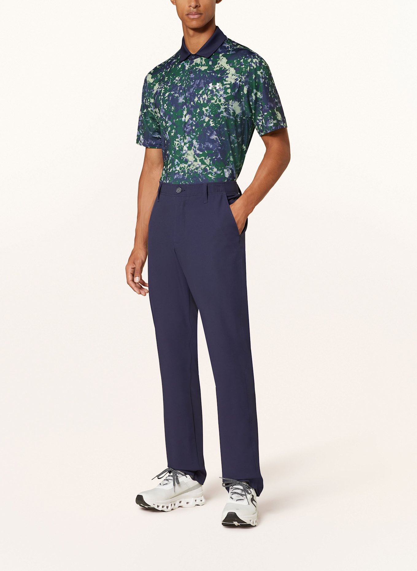 Under armour yellow polo on sale