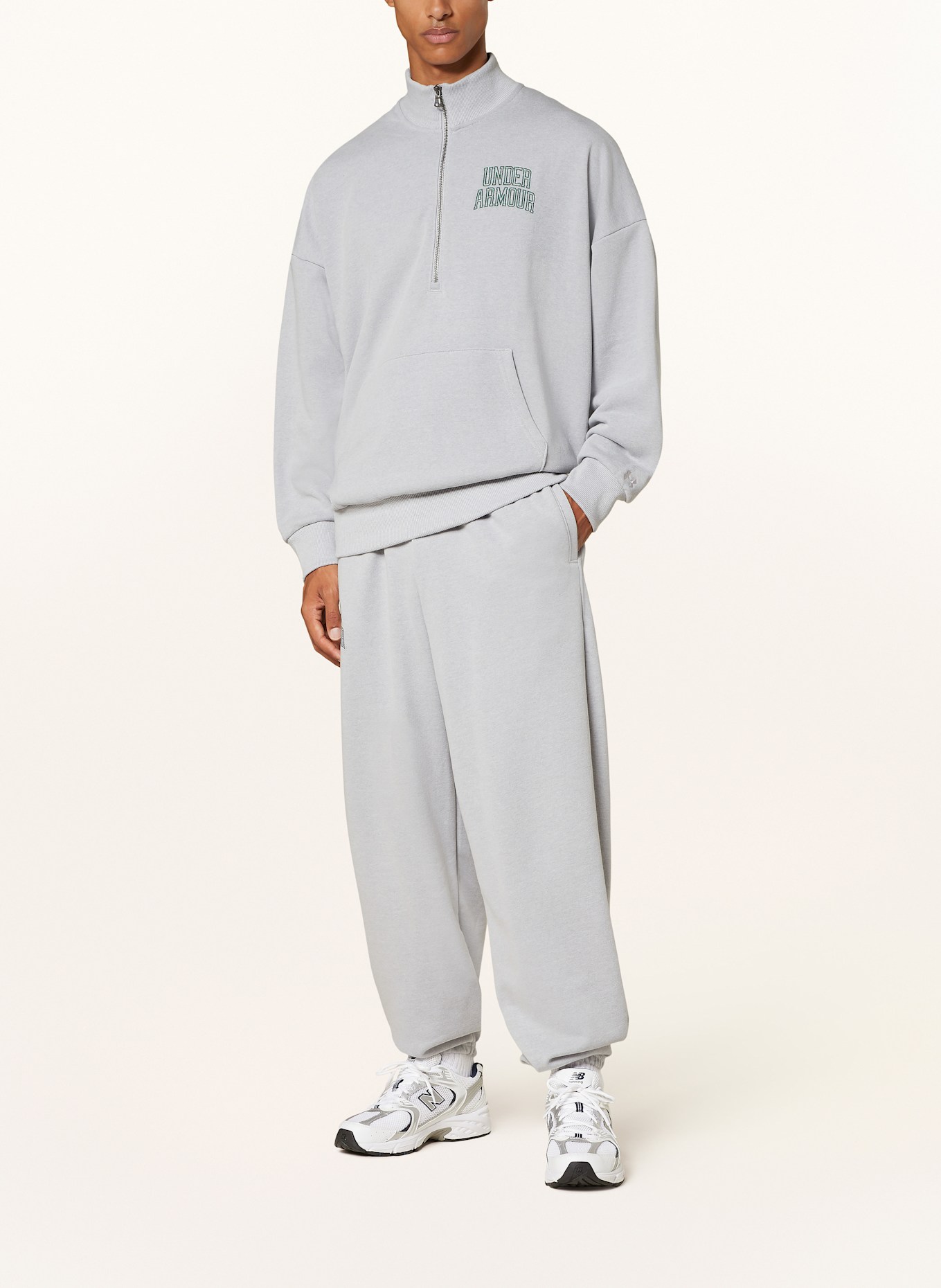 UNDER ARMOUR Sweat-Troyer UA ICON, Farbe: HELLBLAU (Bild 2)