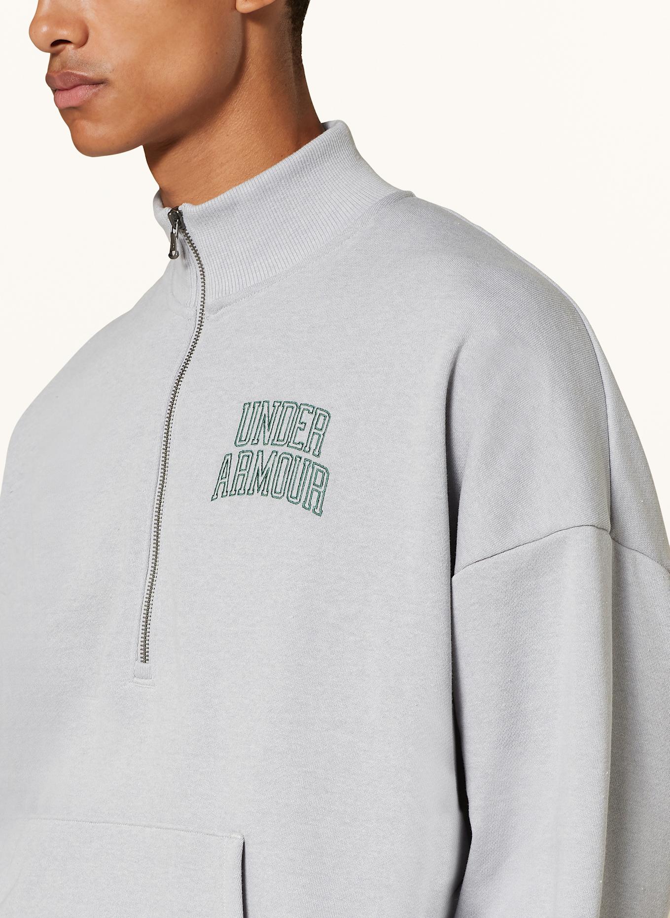 UNDER ARMOUR Sweat-Troyer UA ICON, Farbe: HELLBLAU (Bild 4)