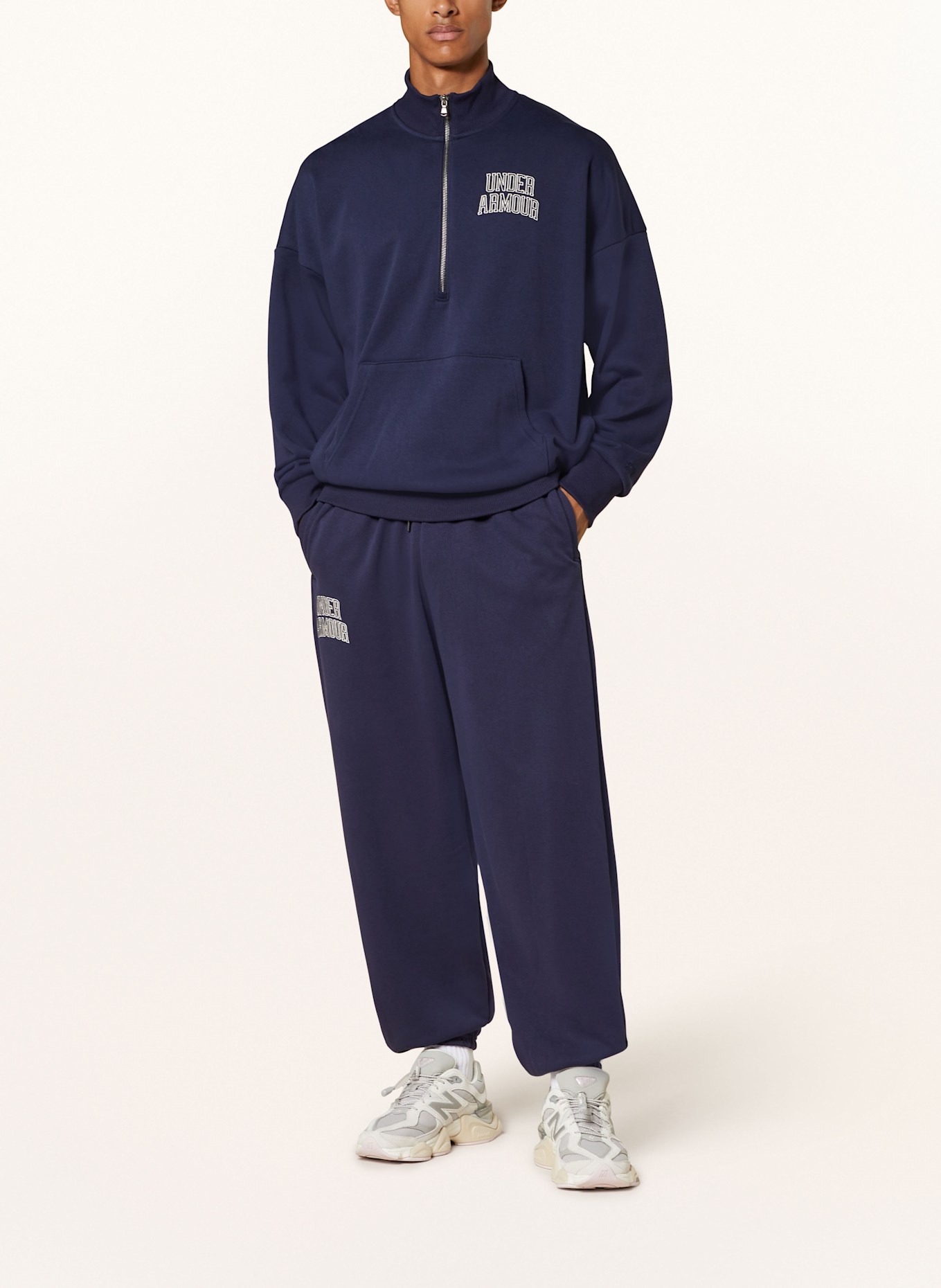 UNDER ARMOUR Sweat Troyer UA ICON: DARK BLUE