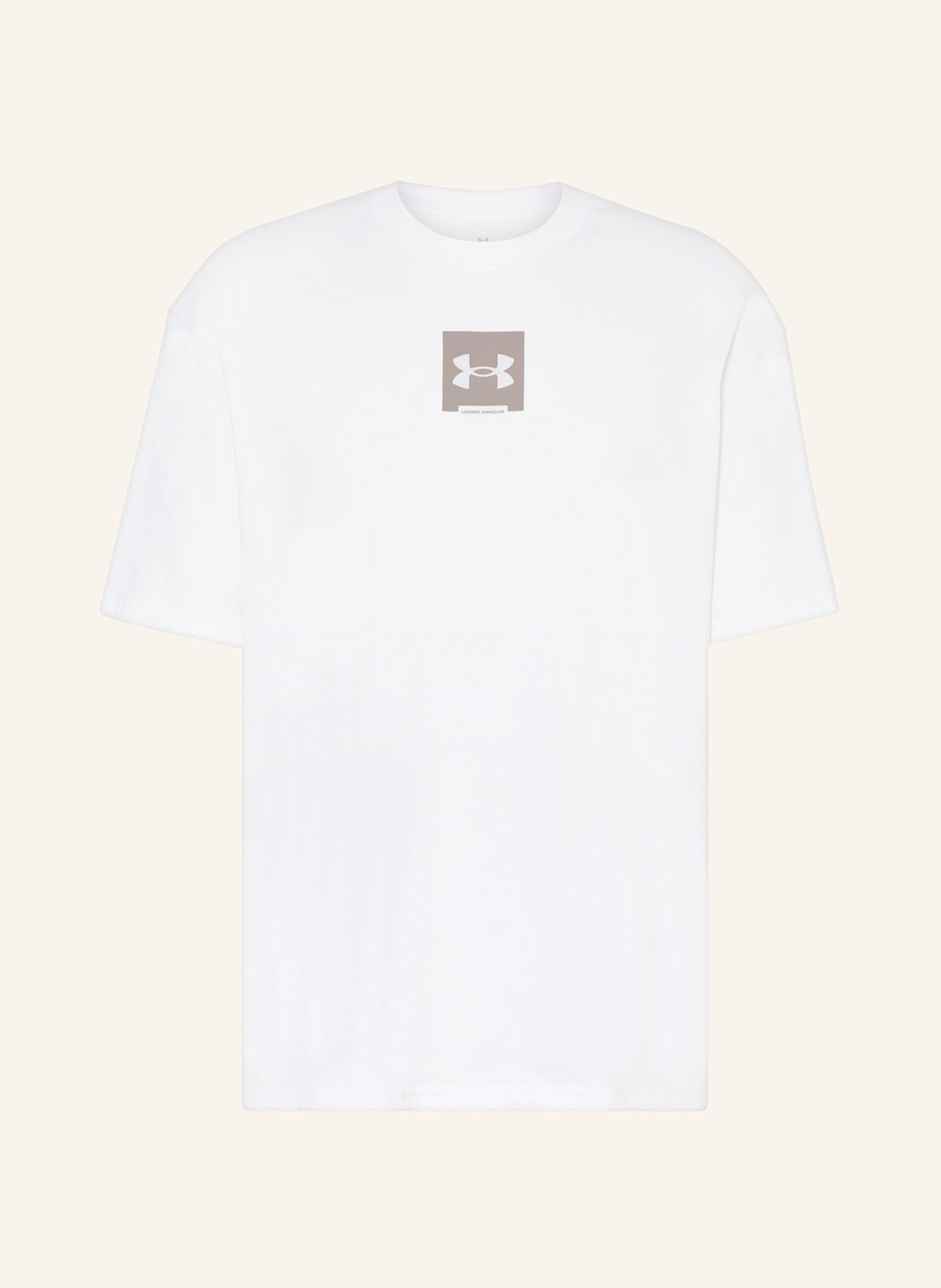 UNDER ARMOUR Oversized shirt UA HEAVYWEIGHT, Color: WHITE (Image 1)