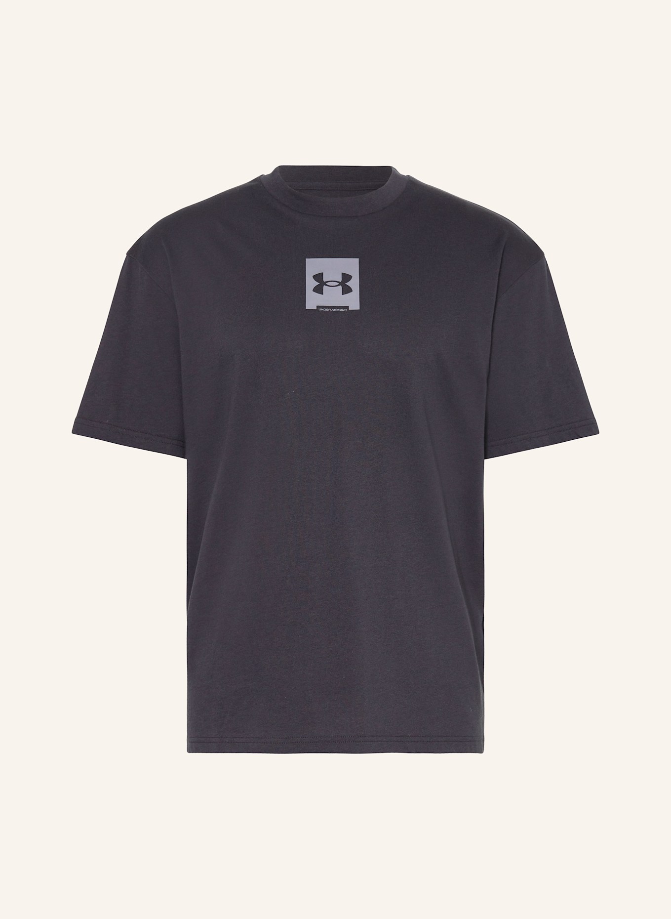 UNDER ARMOUR Oversized shirt HEAVYWEIGHT, Color: BLACK (Image 1)