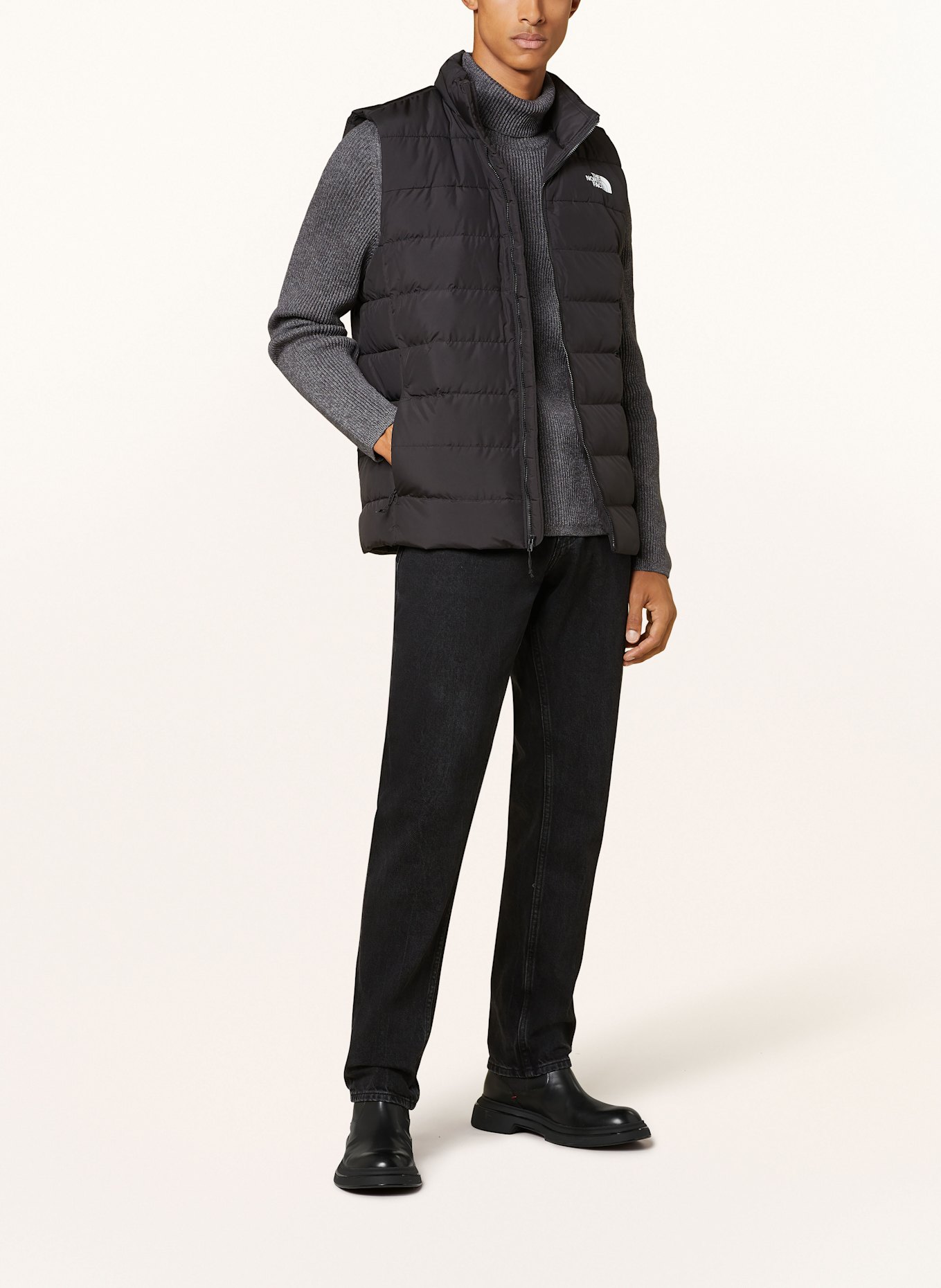 THE NORTH FACE Daunenweste ACONCAGUA 3: SCHWARZ