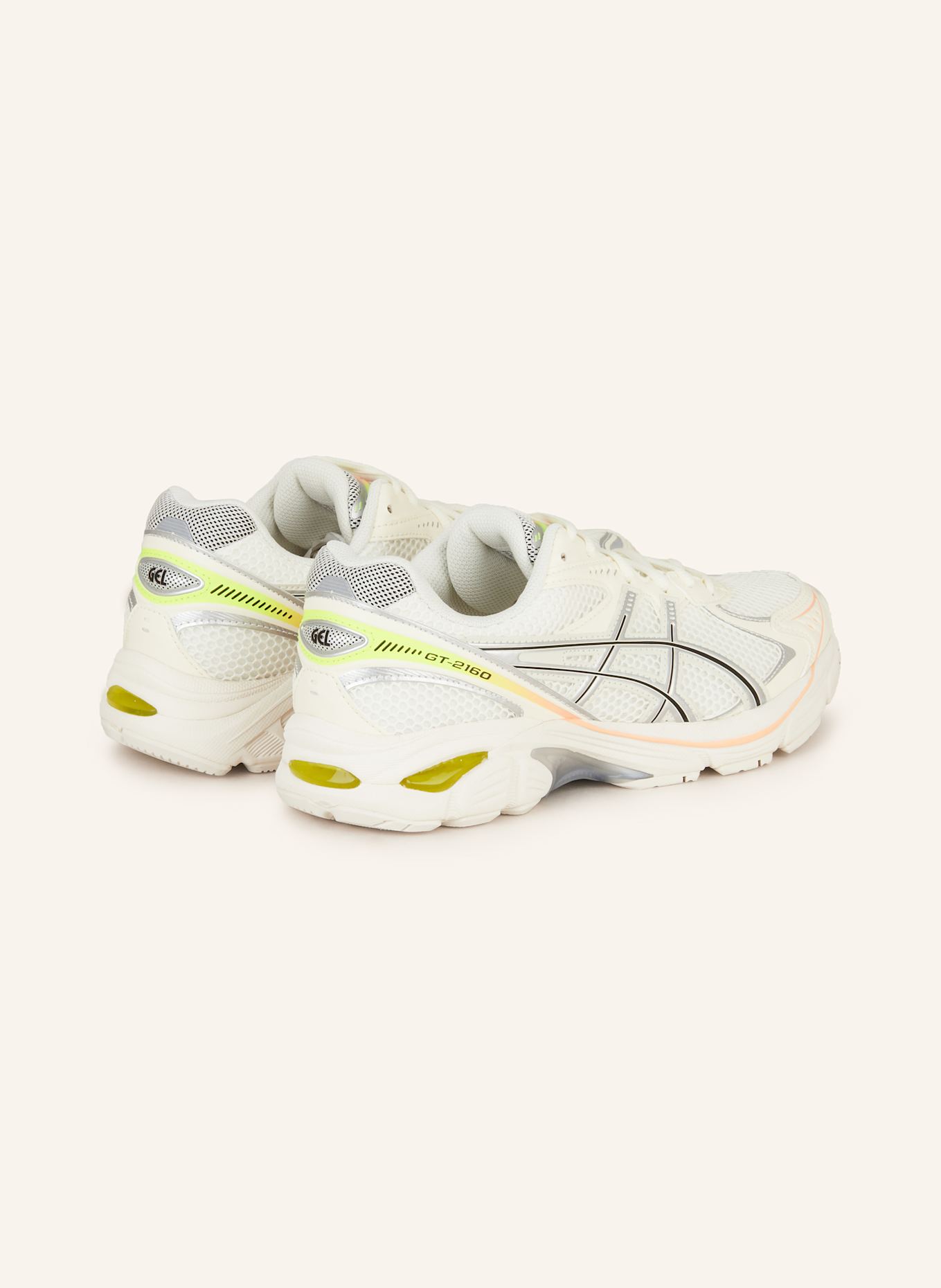 ASICS GT-2160 PARIS sneaker, Color: WHITE/ YELLOW (Image 2)