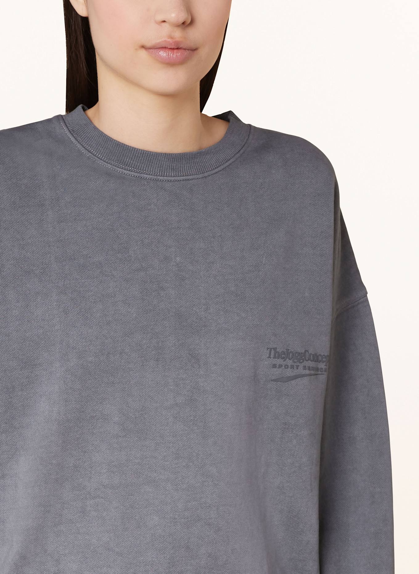 TheJoggConcept sweatshirt BENHAVN JCRUBI, Color: DARK GRAY (Image 4)