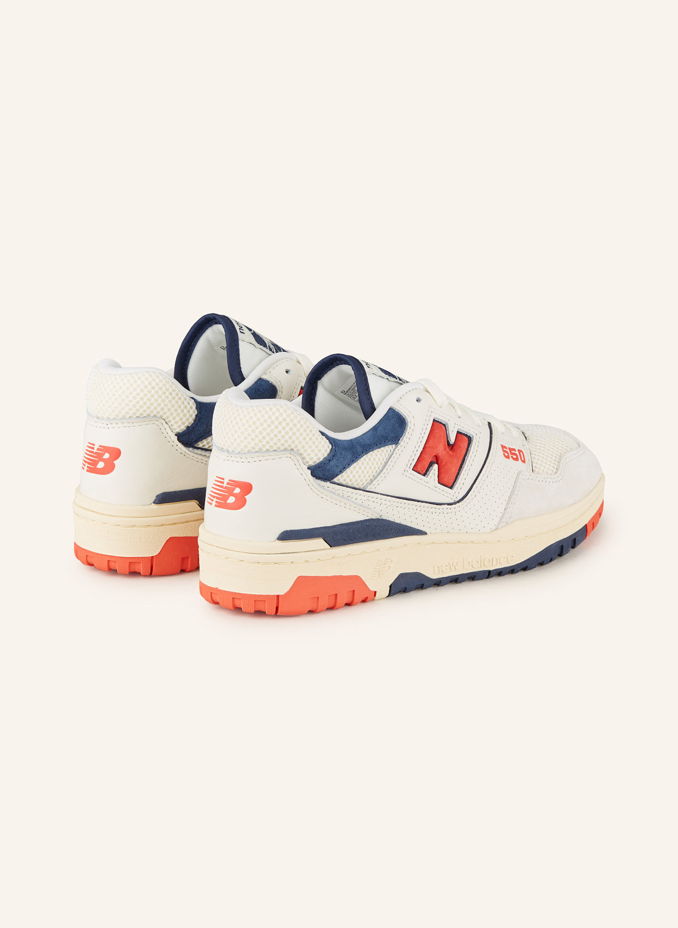 new balance Sneaker 550, Farbe: WEISS/ BLAU/ ROT (Bild 2)