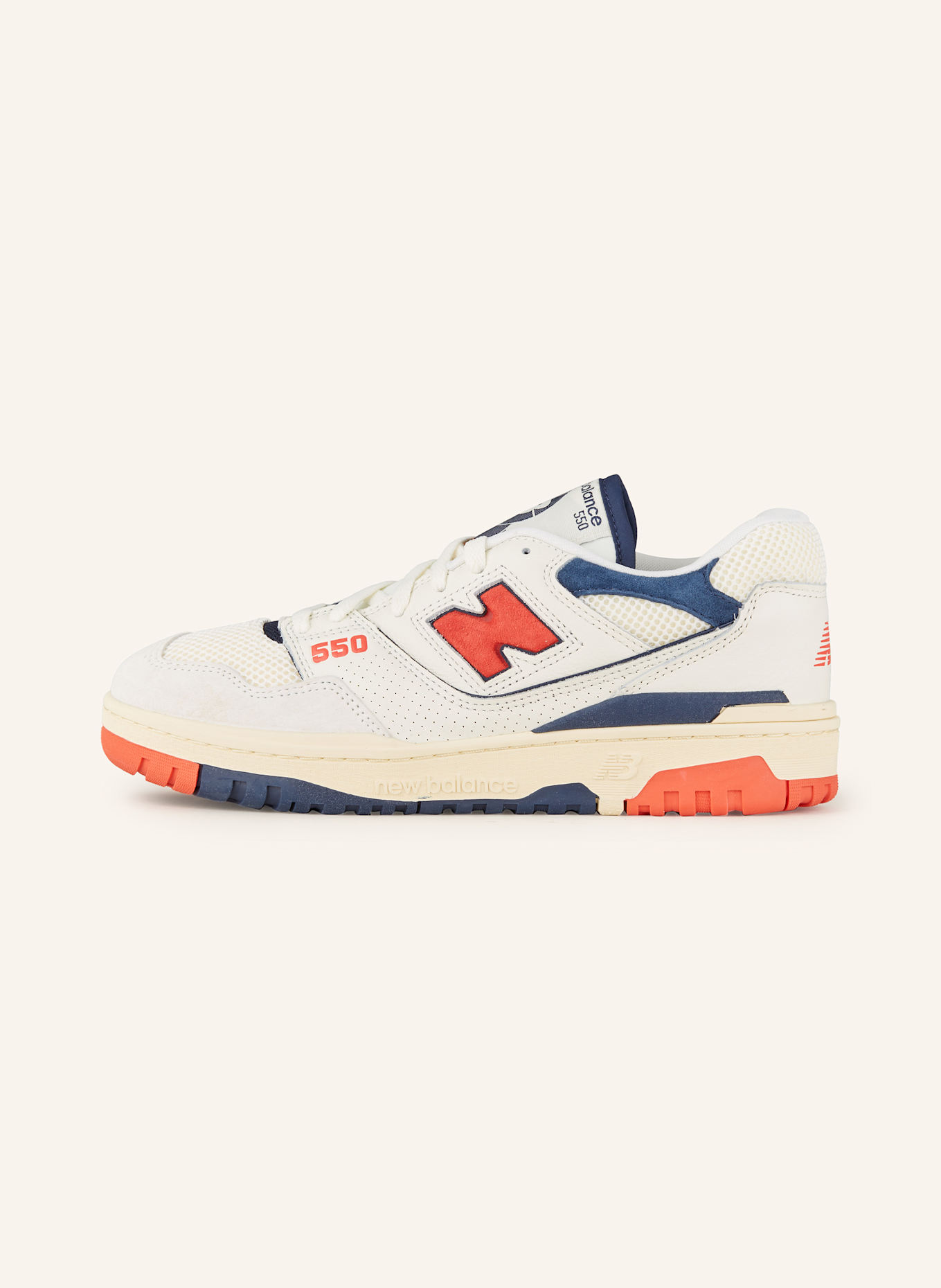 new balance Sneaker 550, Farbe: WEISS/ BLAU/ ROT (Bild 4)