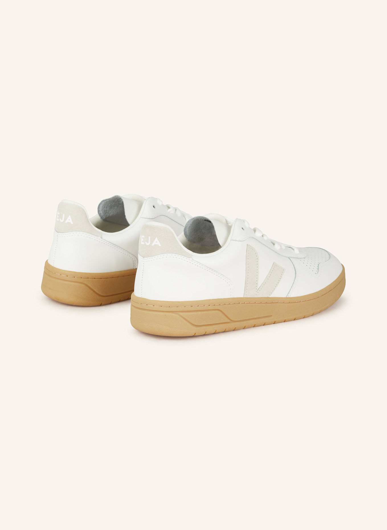 VEJA Sneakers V-10, Color: WHITE (Image 2)