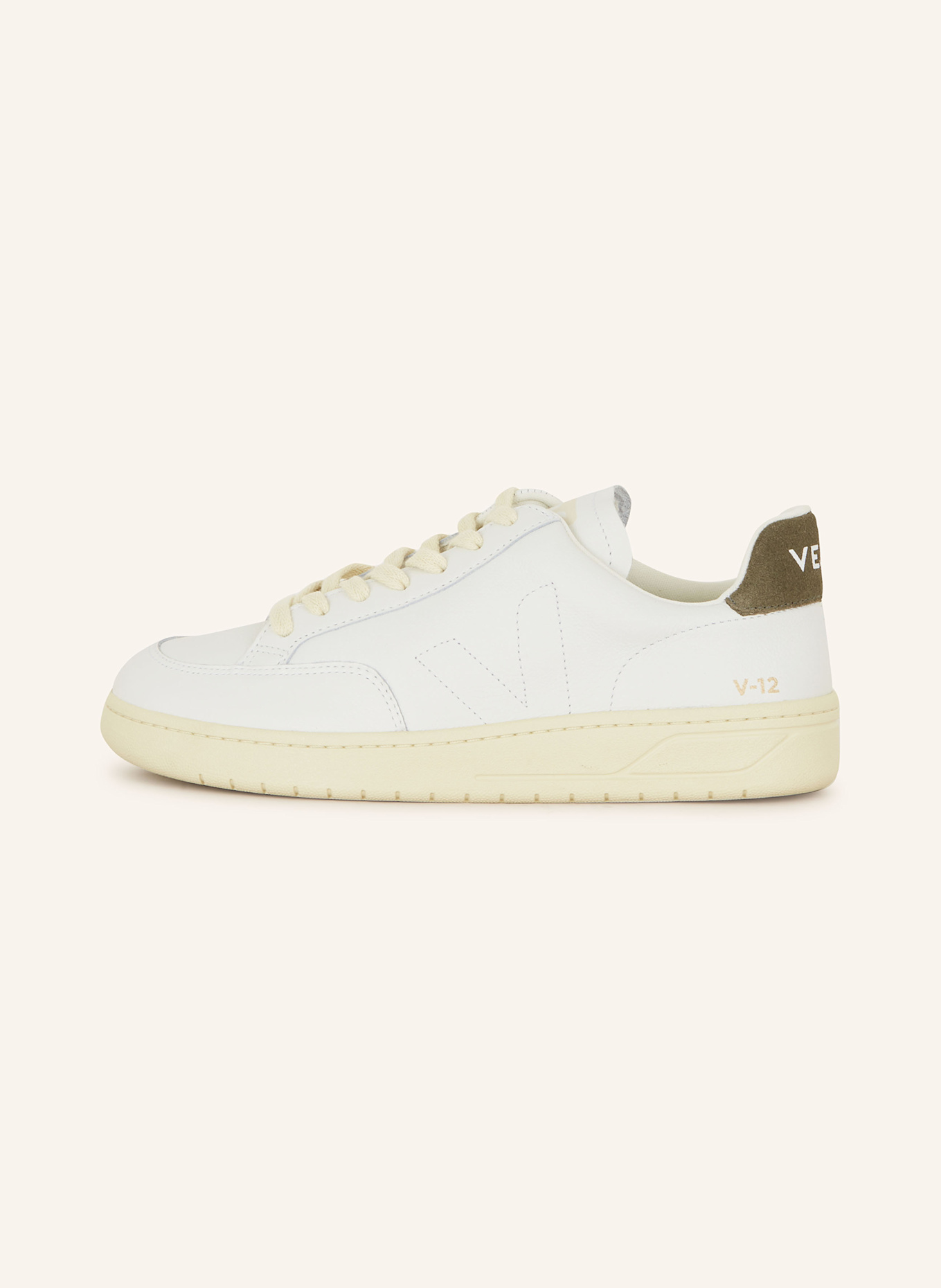 VEJA Sneakers V-12, Color: WHITE/ CREAM (Image 4)