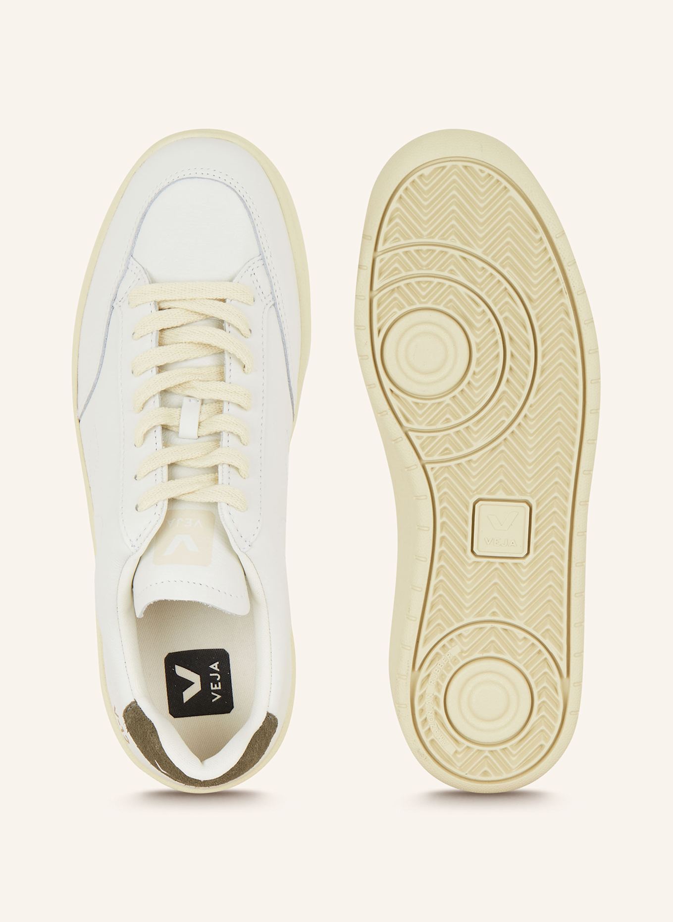 VEJA Sneaker V-12, Farbe: WEISS/ CREME (Bild 5)