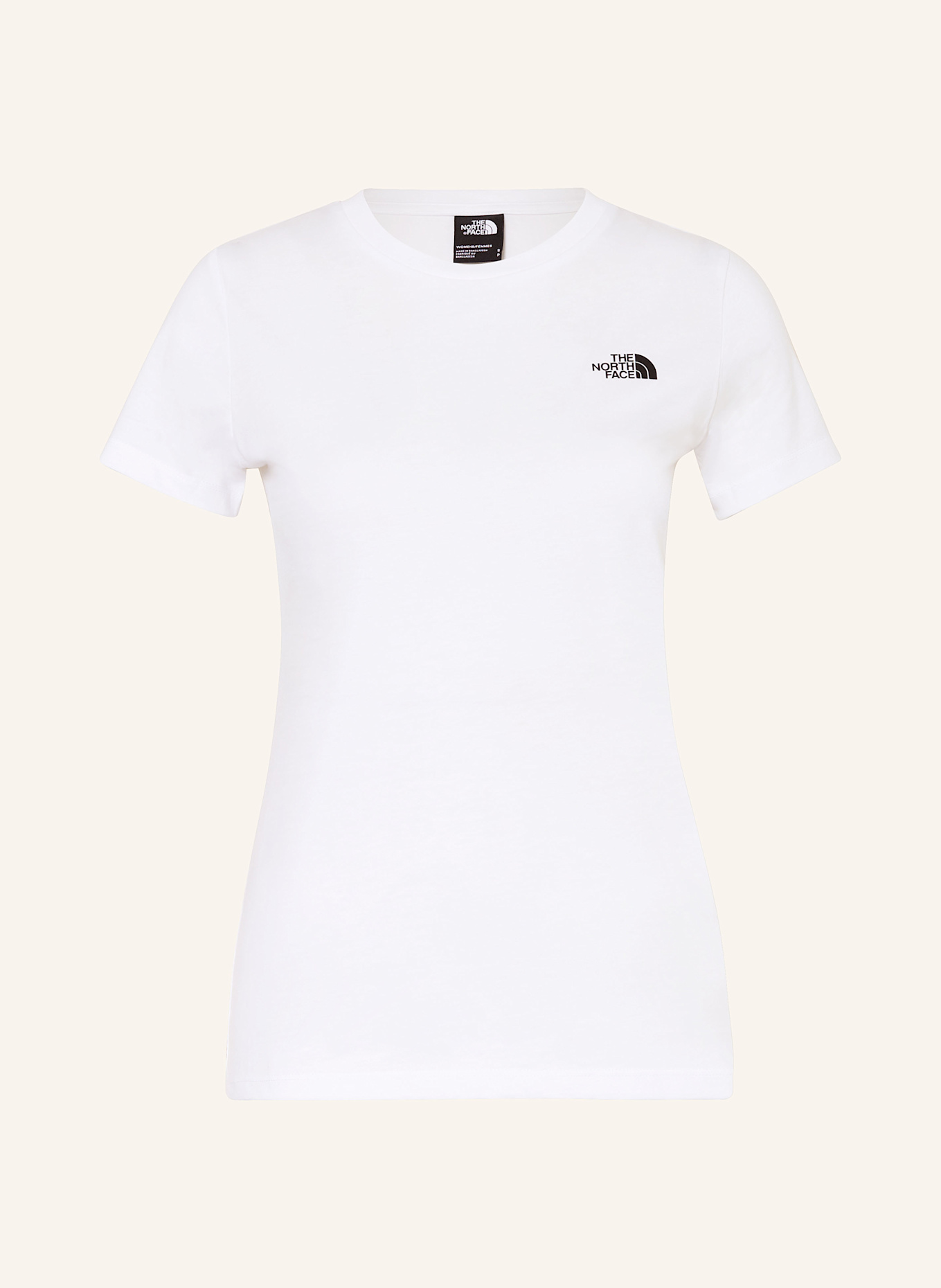 THE NORTH FACE T-Shirt SIMPLE DOME, Farbe: WEISS (Bild 1)