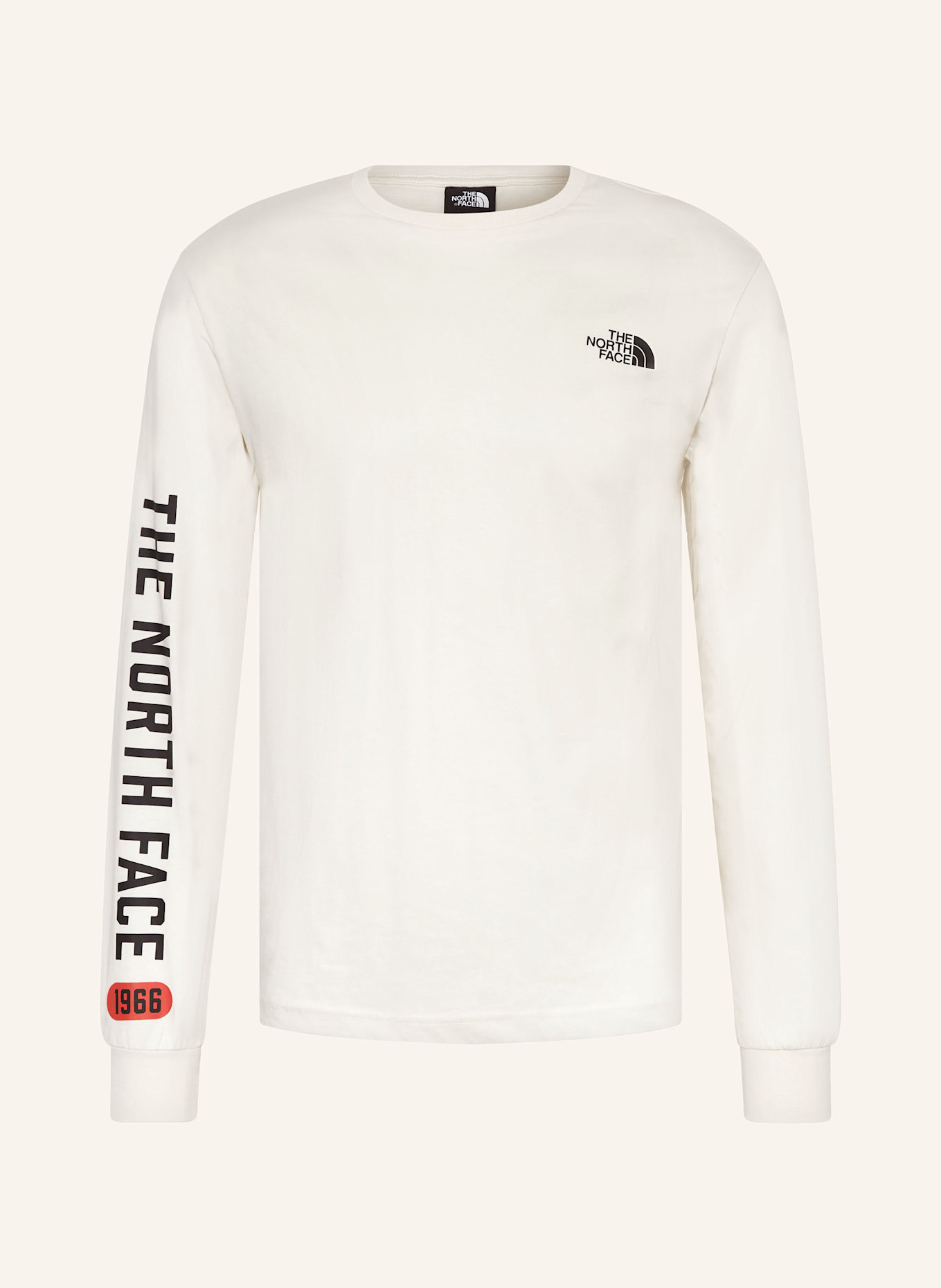 THE NORTH FACE VARSITY GRAPHIC long sleeve shirt in cream