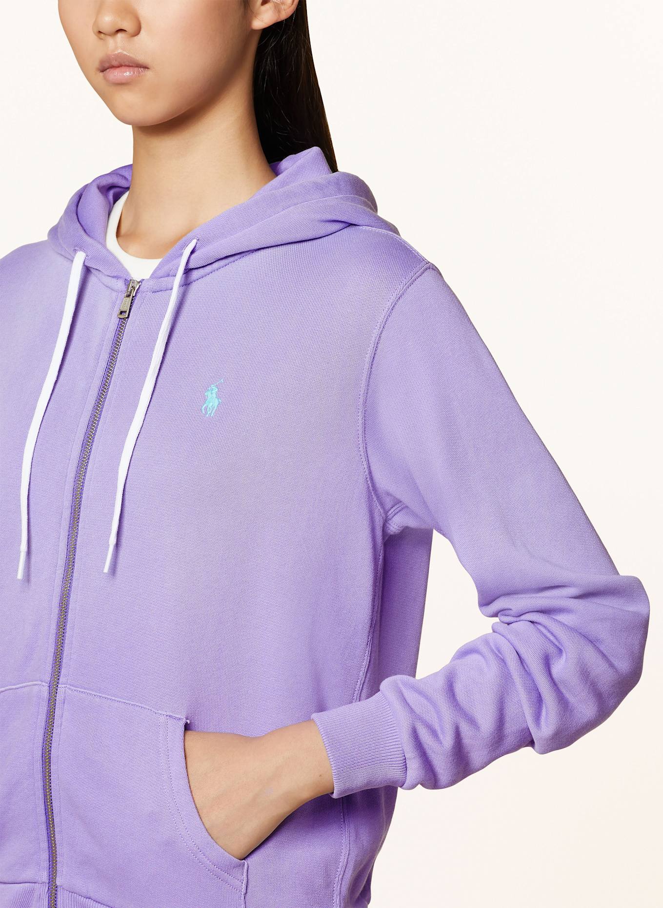Purple polo jacket online