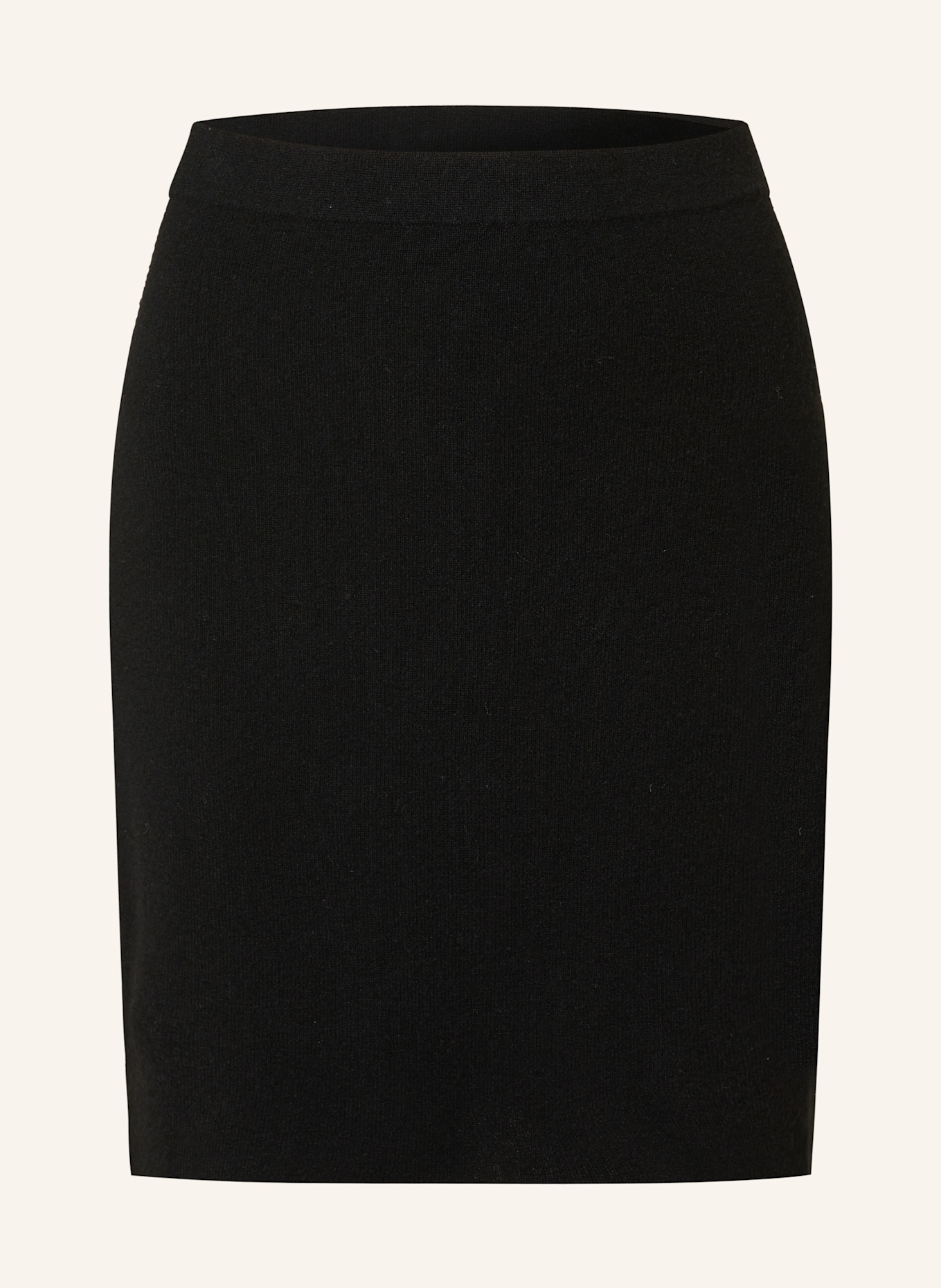 lilienfels Knit skirt with cashmere, Color: BLACK (Image 1)