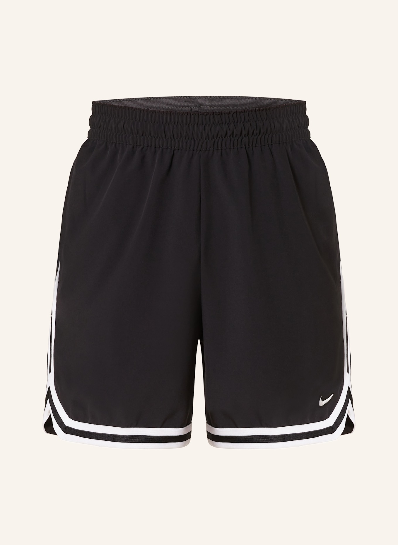 Black and white nike elite shorts outlet