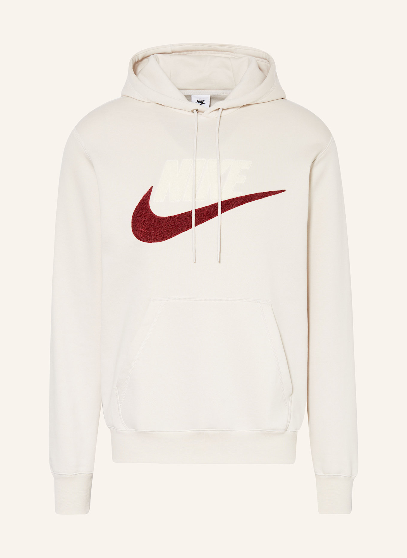 Nike hoodie cream color online