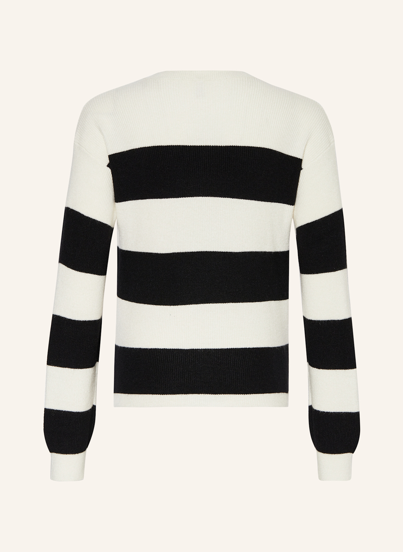 ONLY Svetr: BÍLÁ / ČERNÁ